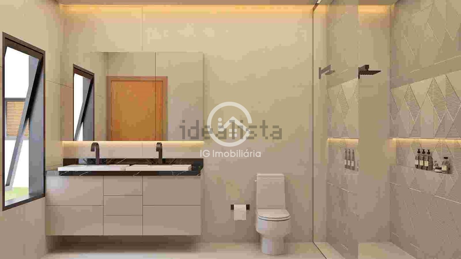 小楼房或独栋别墅出售在Centro - 卫生间