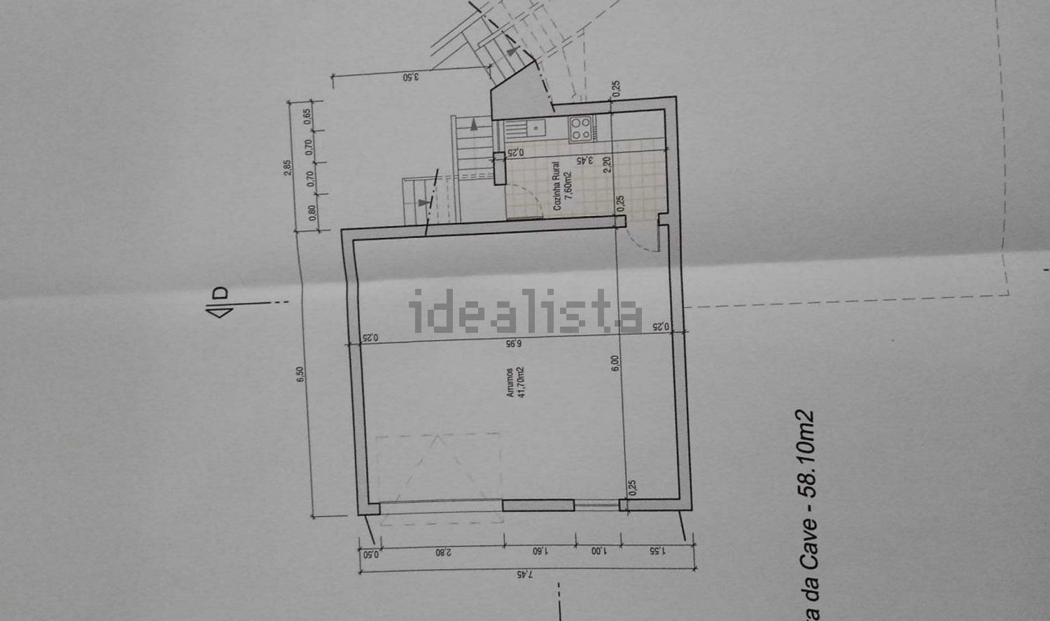 小楼房或独栋别墅出售在Rua do Carrosel, 1 - 平面图