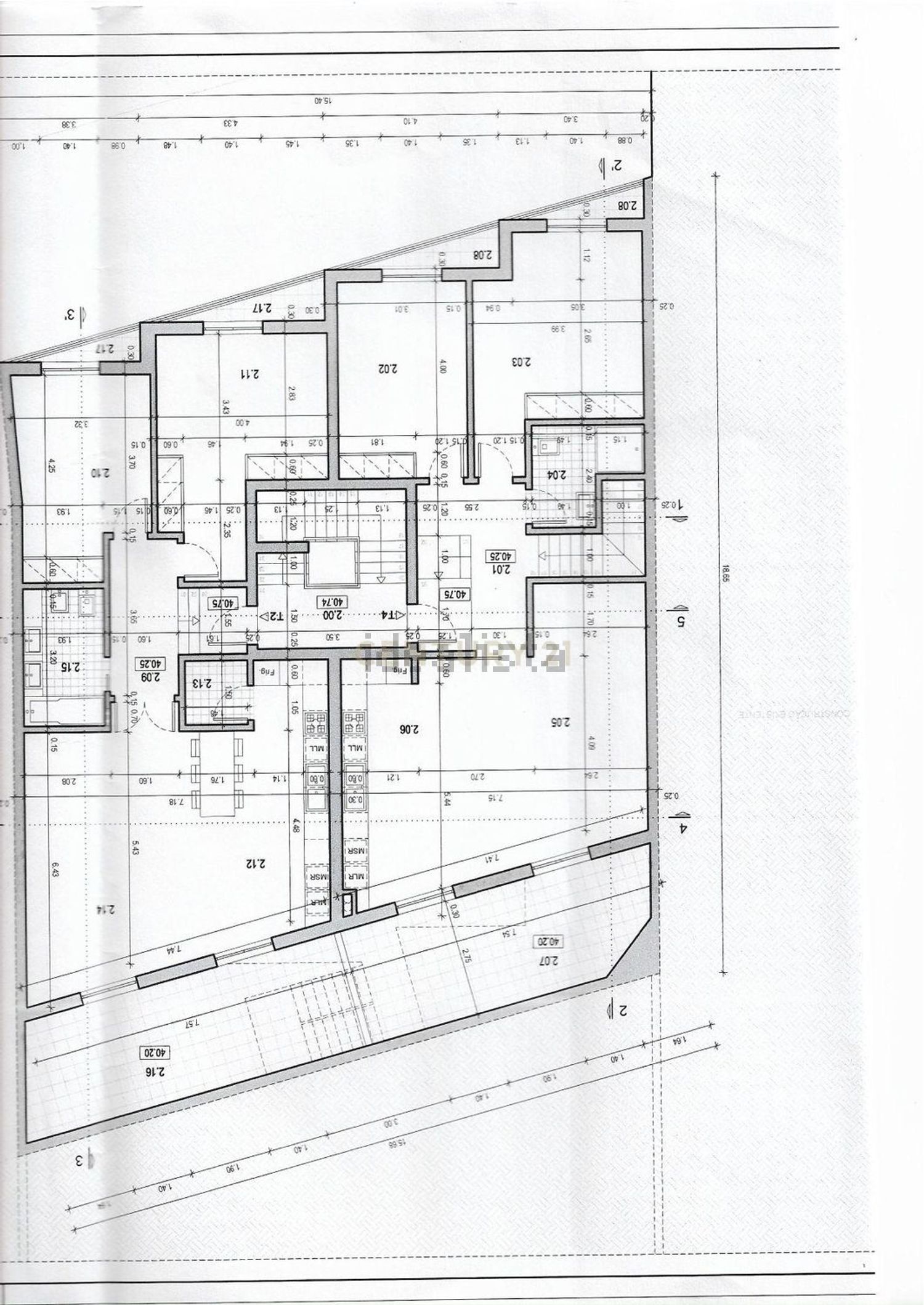 复式公寓出售在Rua Almirante Gago Coutinho, 118 - 平面图
