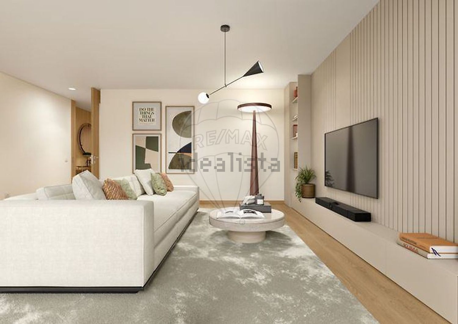 公寓 t3出售在Vialonga - 客厅