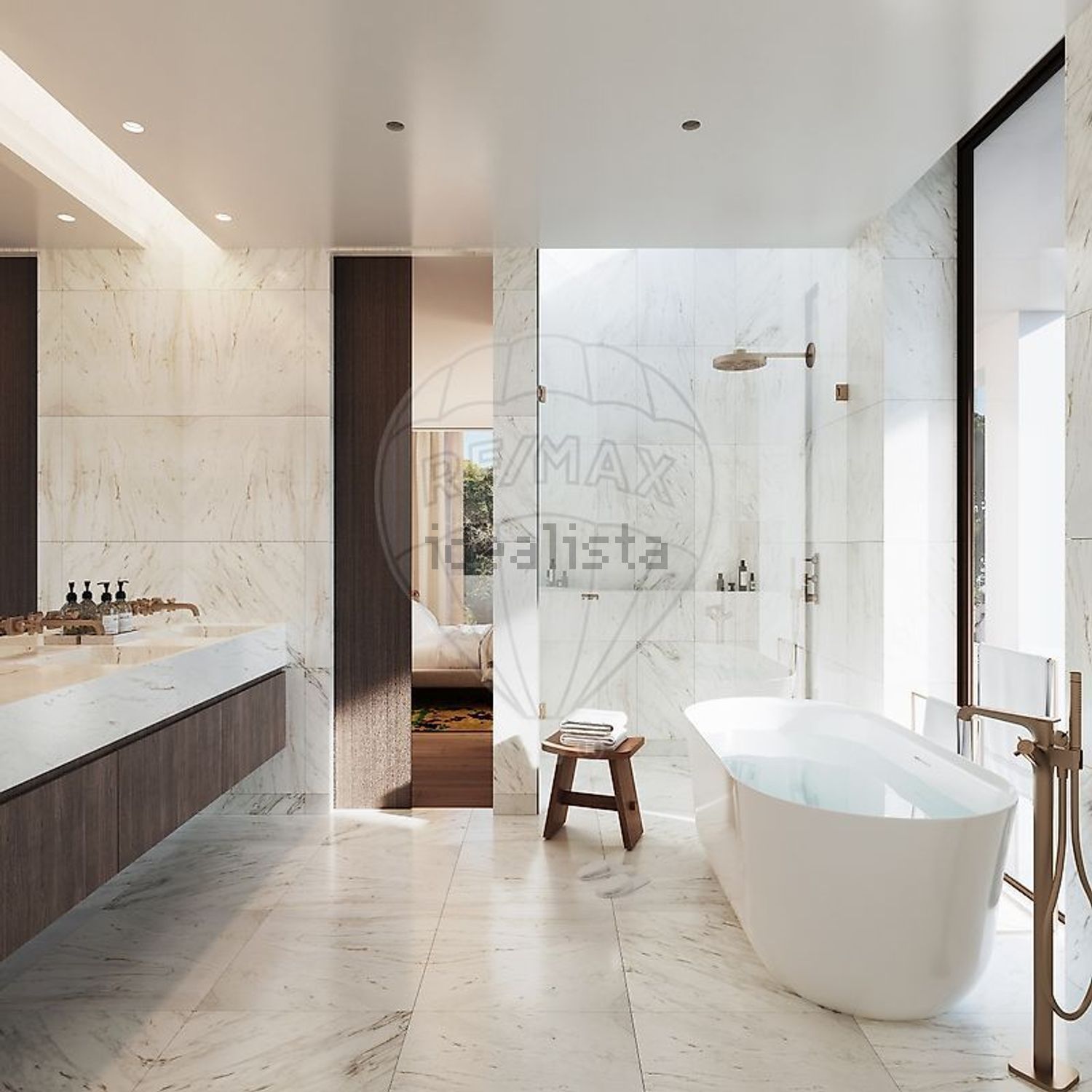 小楼房或独栋别墅出售在Avenida Dinamarca - 卫生间