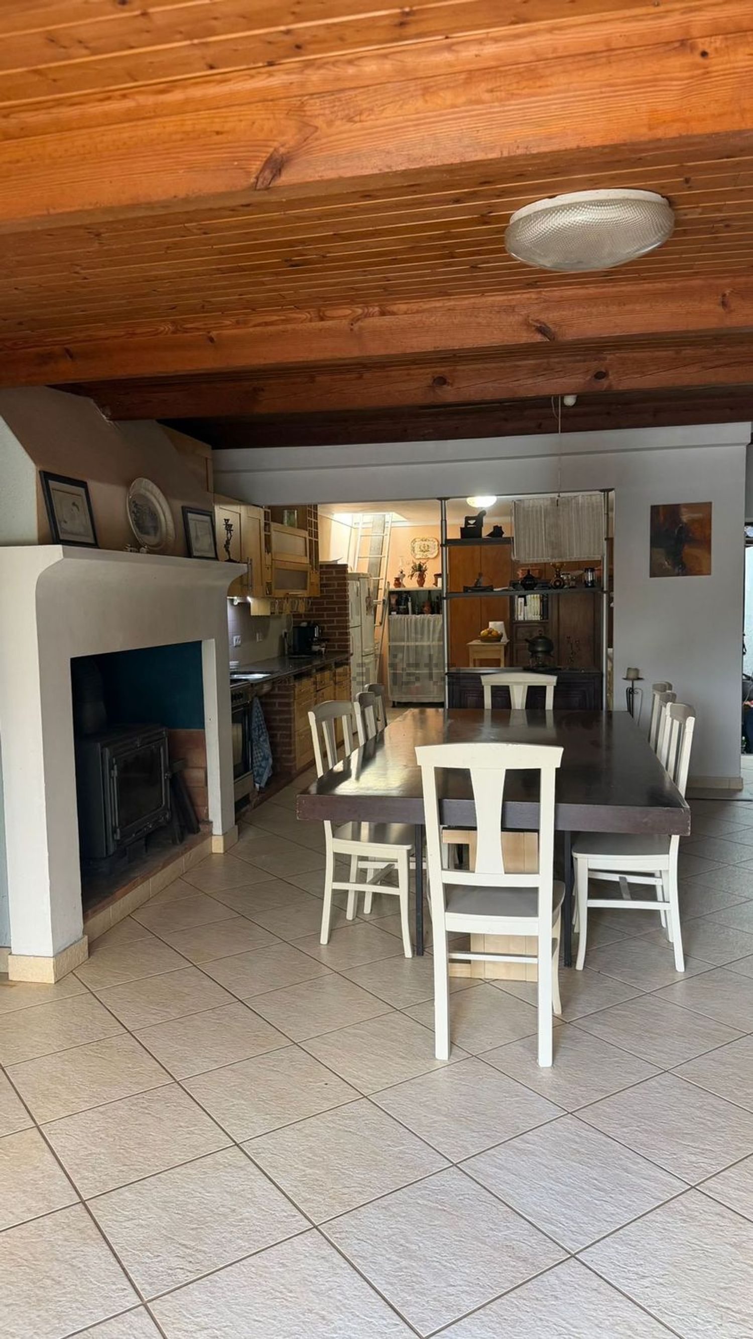 小楼房或独栋别墅出售在Rua das Rosas - 客厅