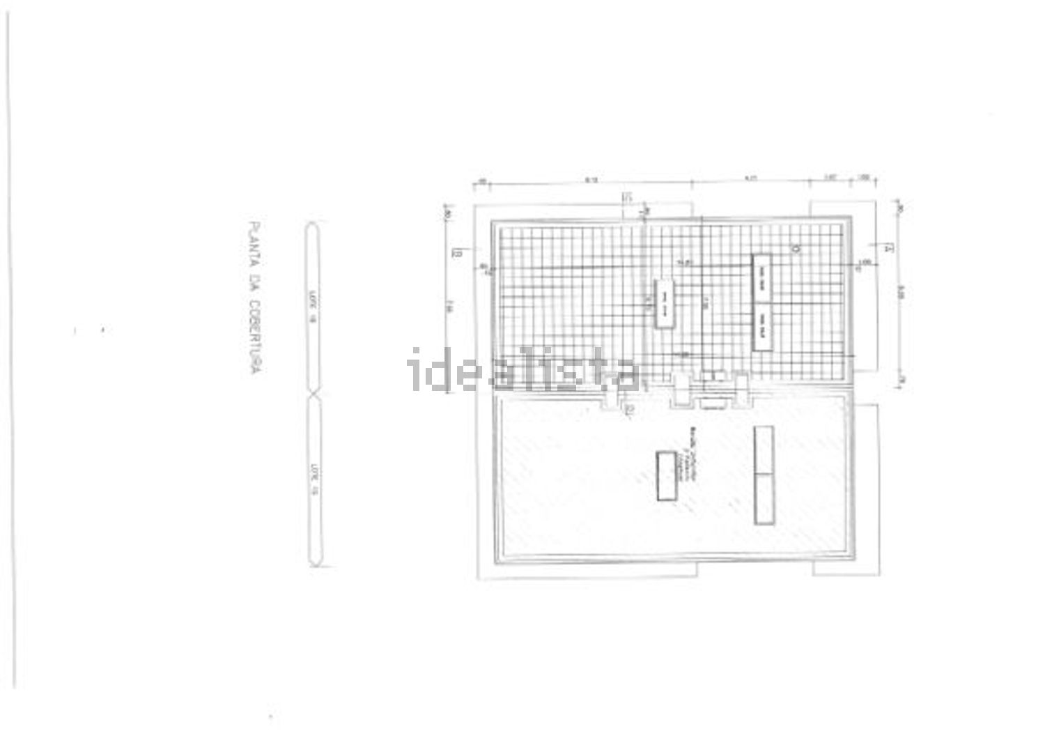 双拼别墅出售São João Das Lampas - 平面图