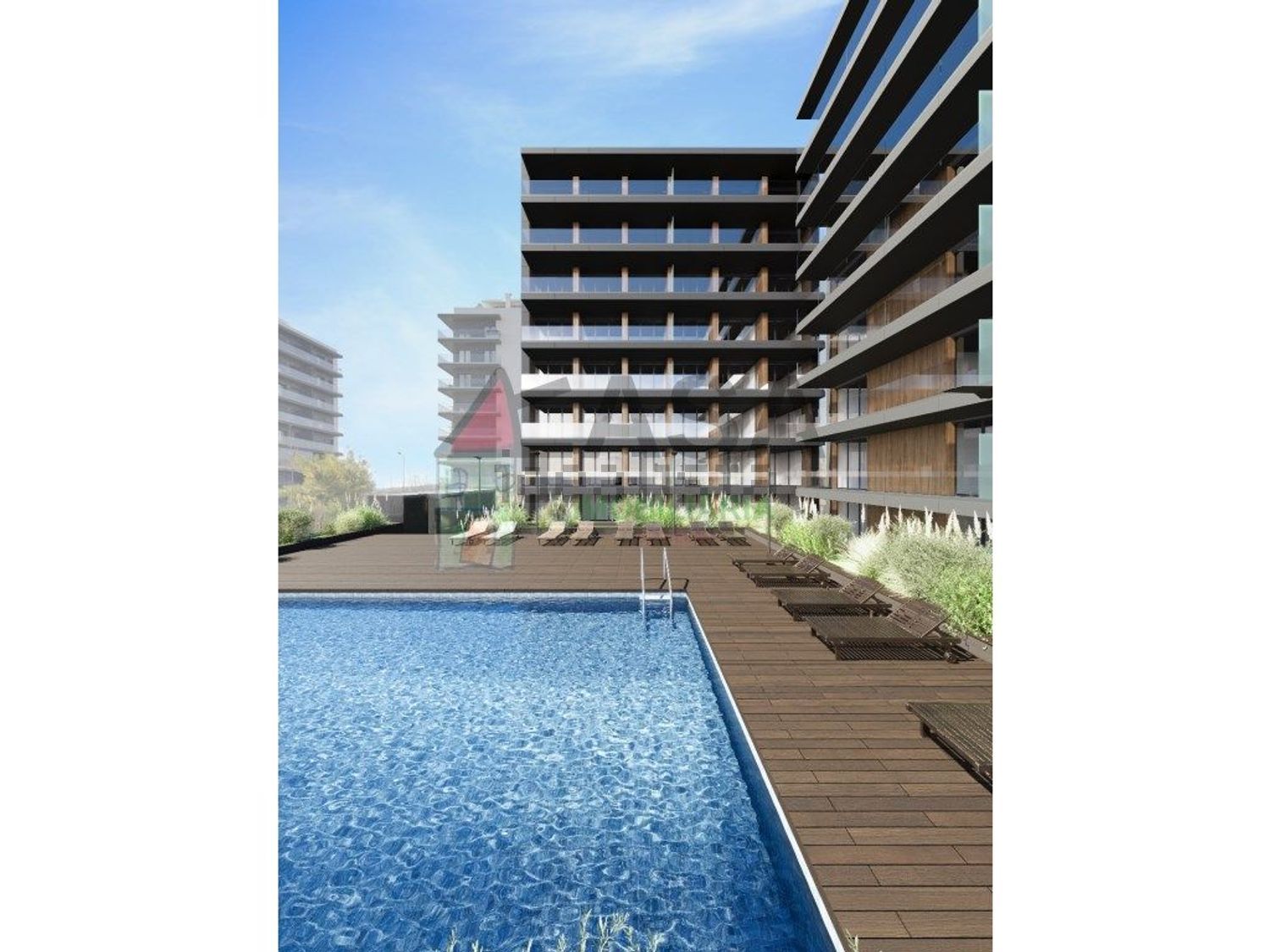 公寓 t2出售在Avenida Doutor António Silva Marques, 10 - 游泳池