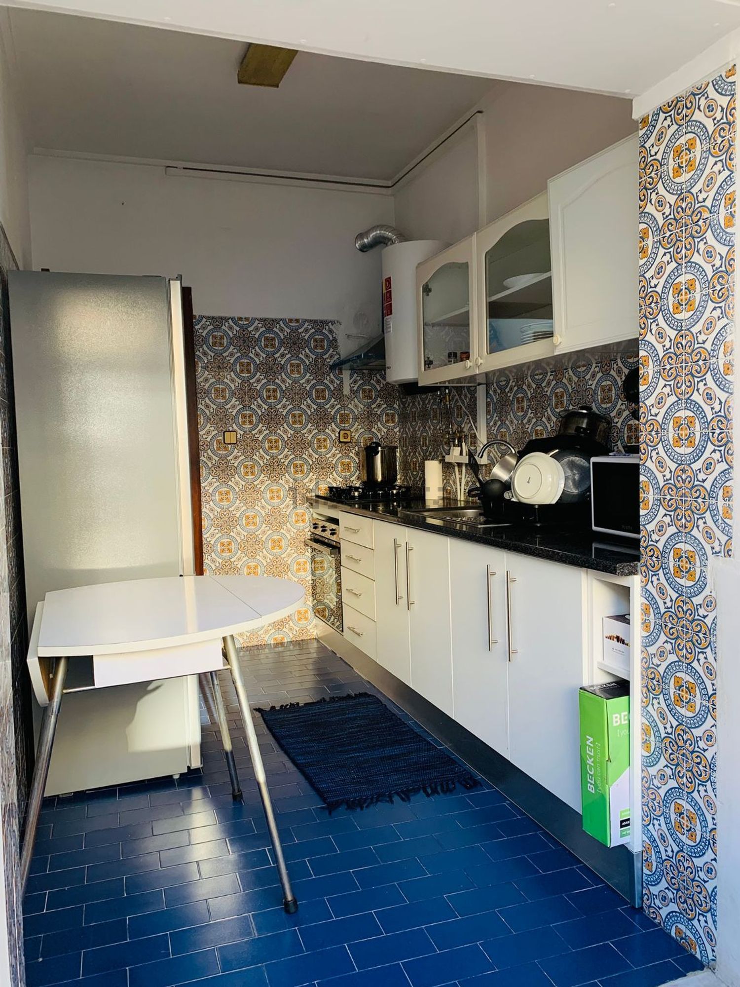 出租房间在Rua Ana de Castro Osório, 7 - 厨房