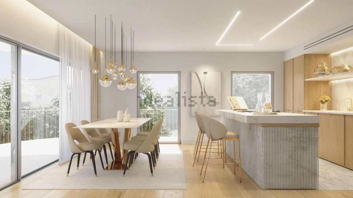 顶层公寓出售在Rua Melo e Sousa - 客厅