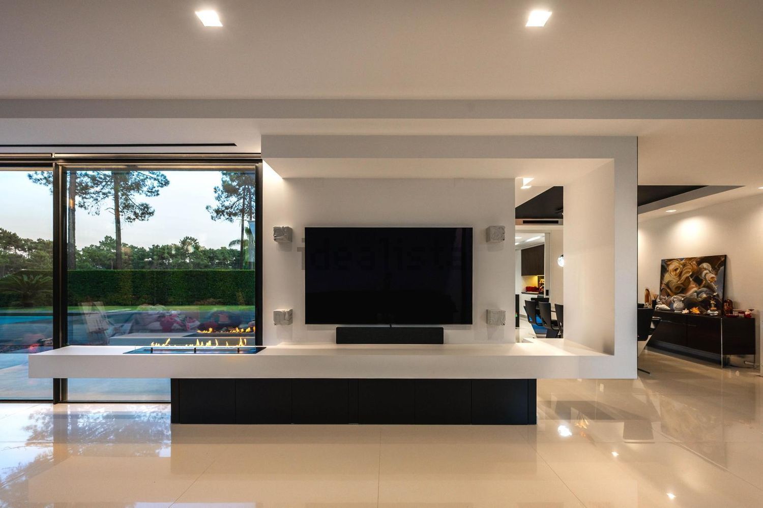 小楼房或独栋别墅出售在Rua das Mimosas - 客厅