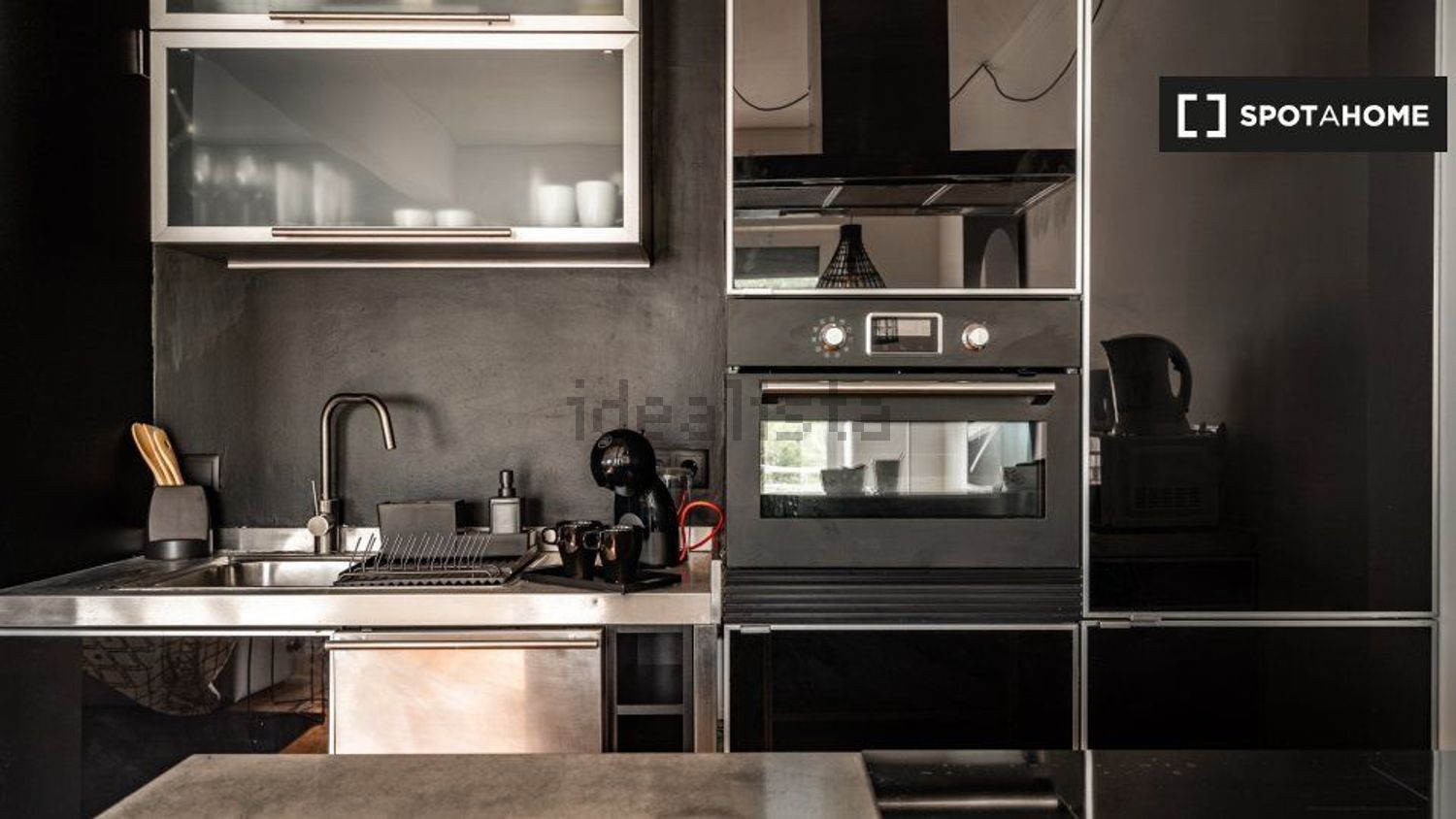 出租公寓 t2Calçada Necessidades - 厨房