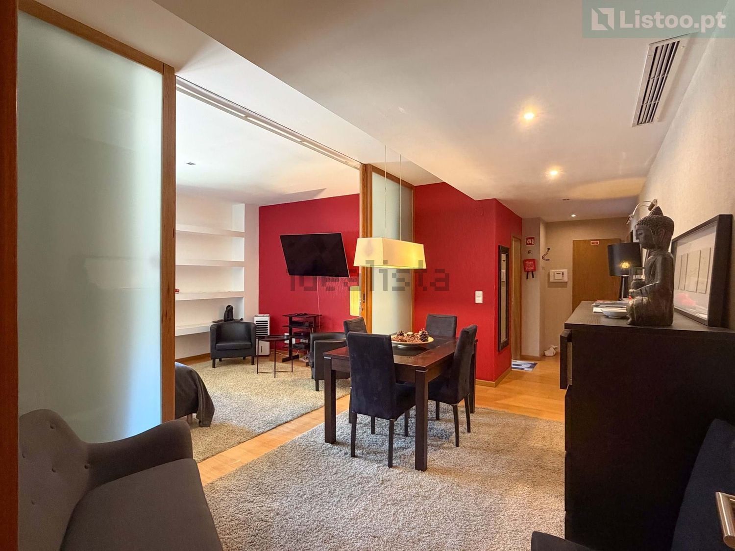 公寓 t2出售在Rua Manuel Teixeira Gomes - 客厅