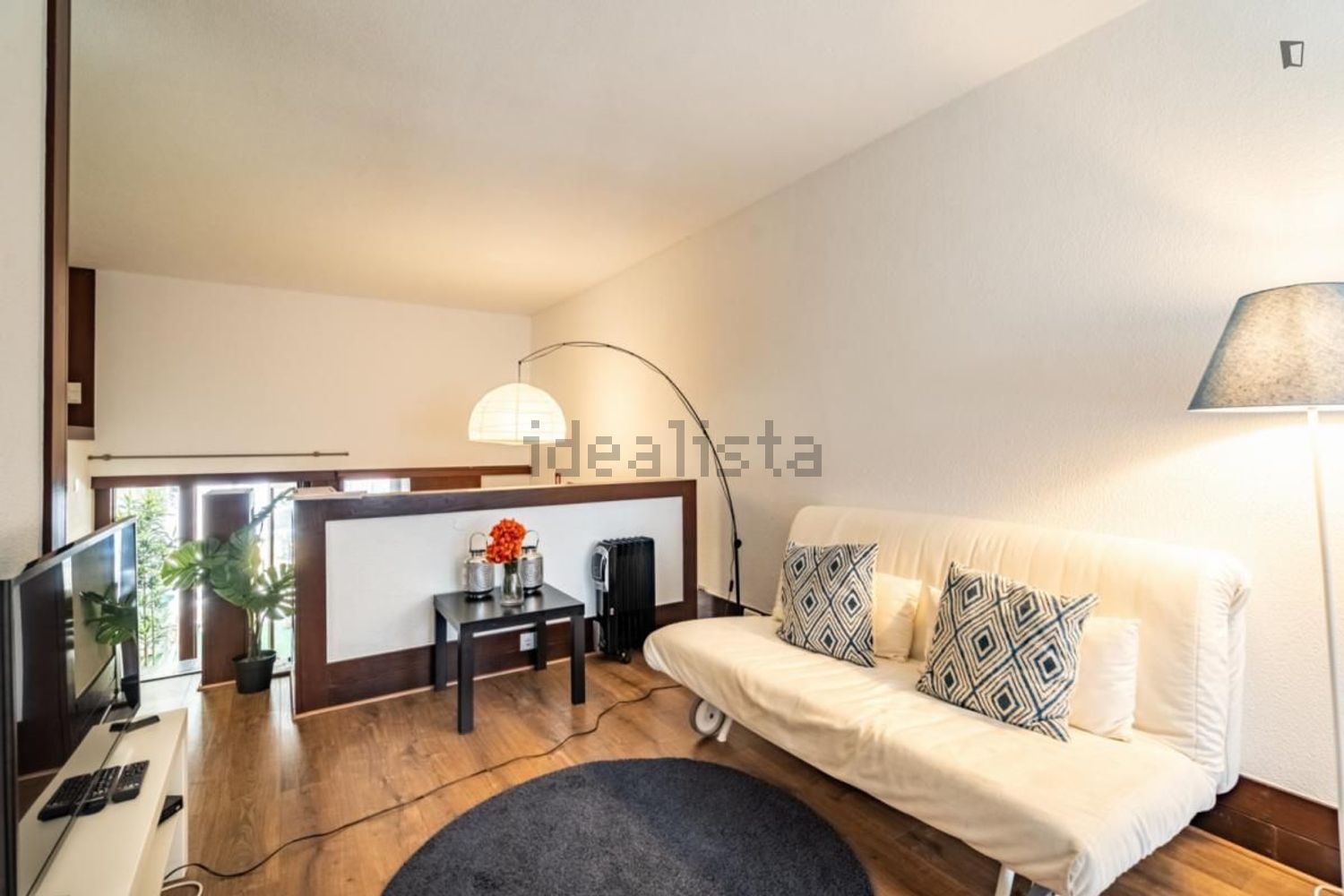 出租公寓 t1在Rua das Mimosas - 客厅