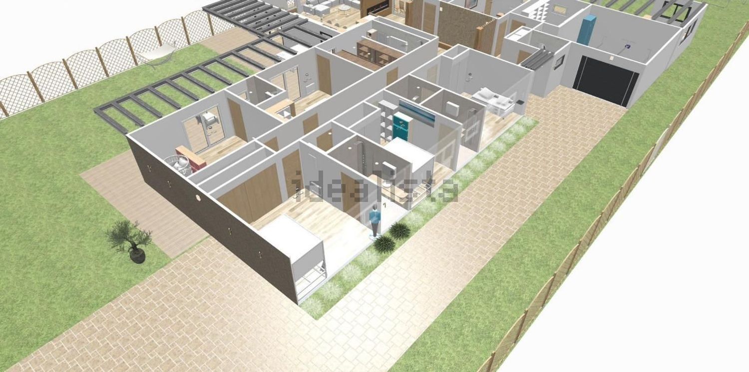 小楼房或独栋别墅出售在São Bartolomeu dos Galegos e Moledo - 平面图