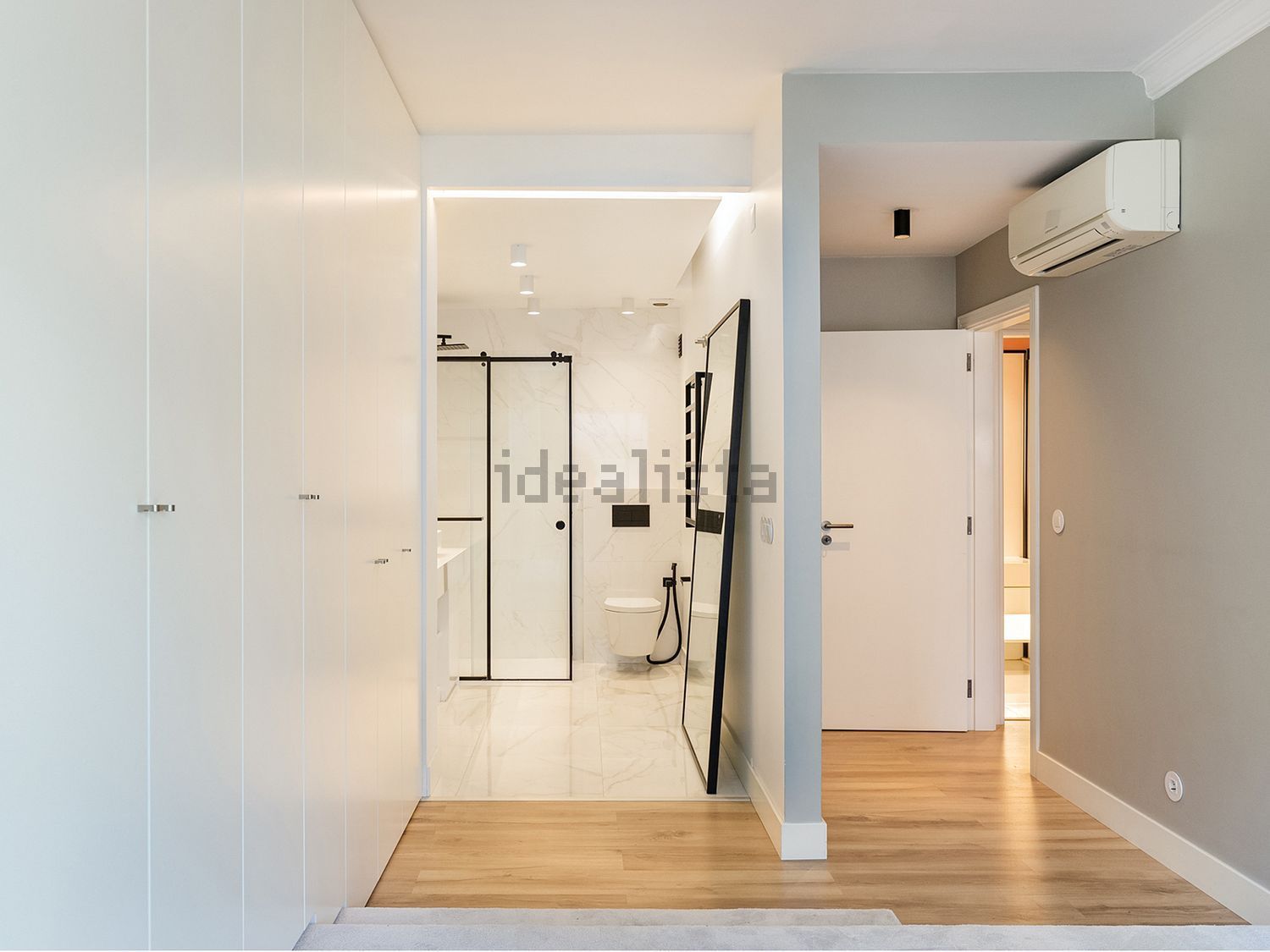 出租公寓 t2在Rua do Ganges - 卧室