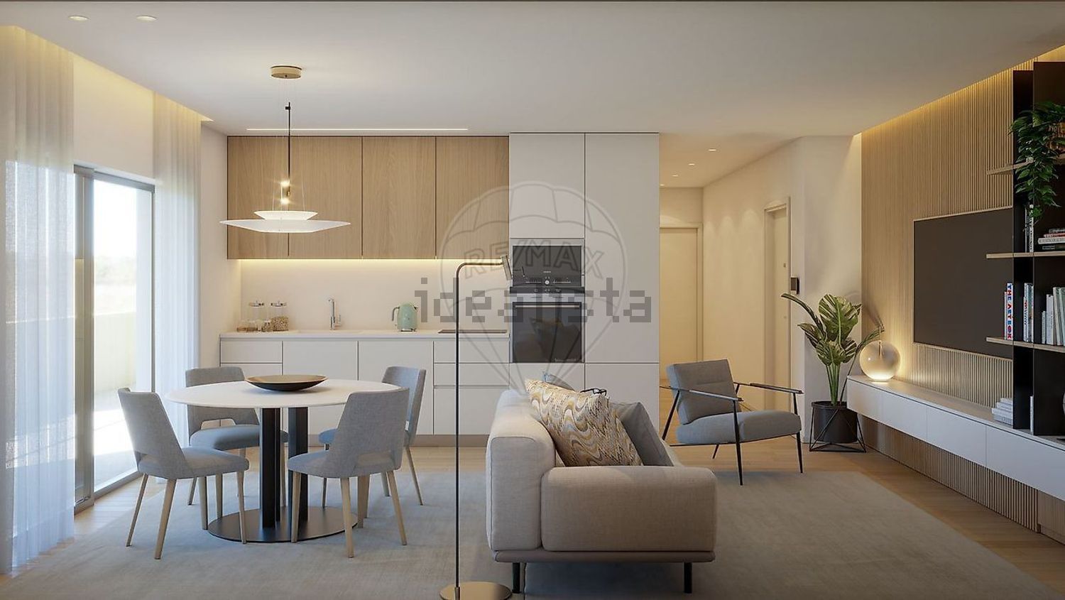 公寓 t2出售在Santo António dos Cavaleiros e Frielas - 客厅