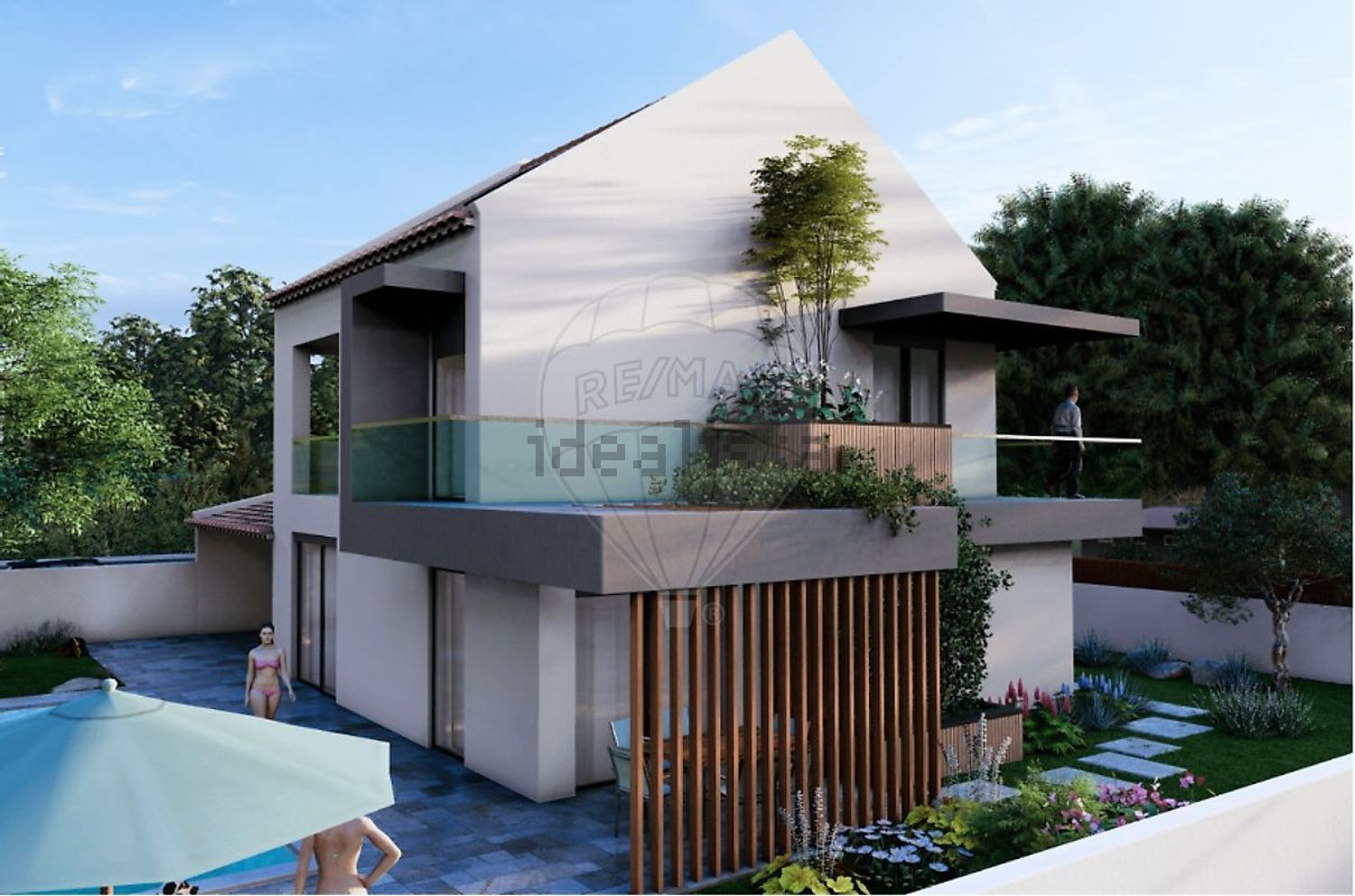 小楼房或独栋别墅出售Em552 - 外立面