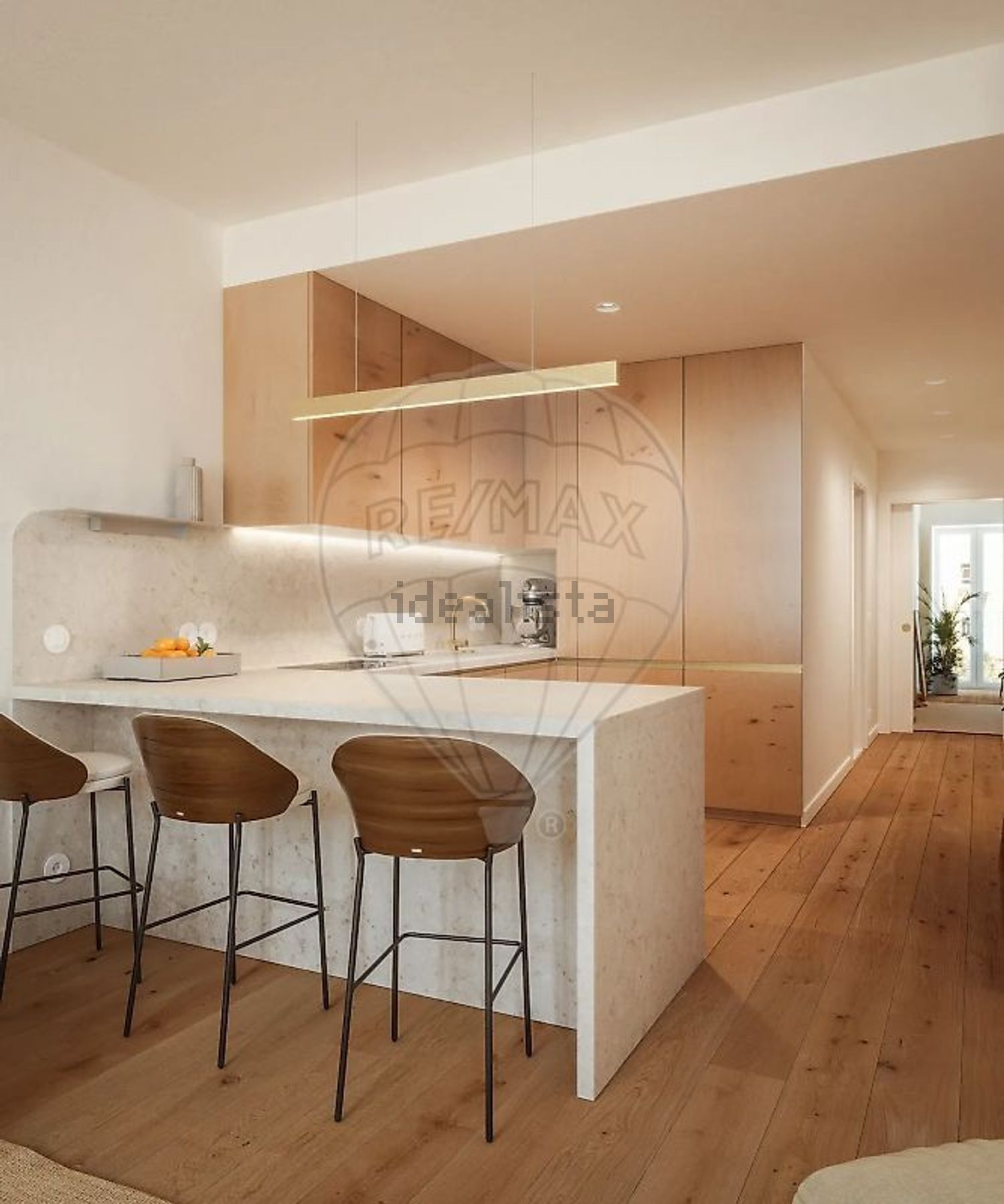 公寓 t3出售在Rua de São Bento - 厨房