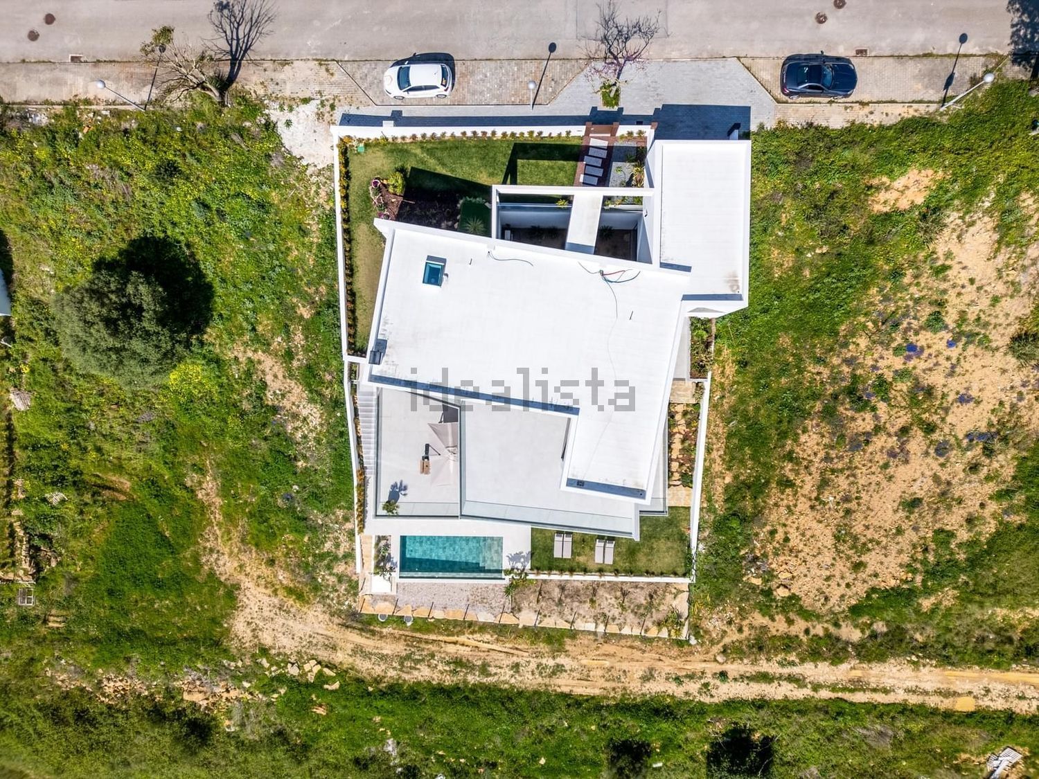 小楼房或独栋别墅出售在Rua das Lombas - 平面图