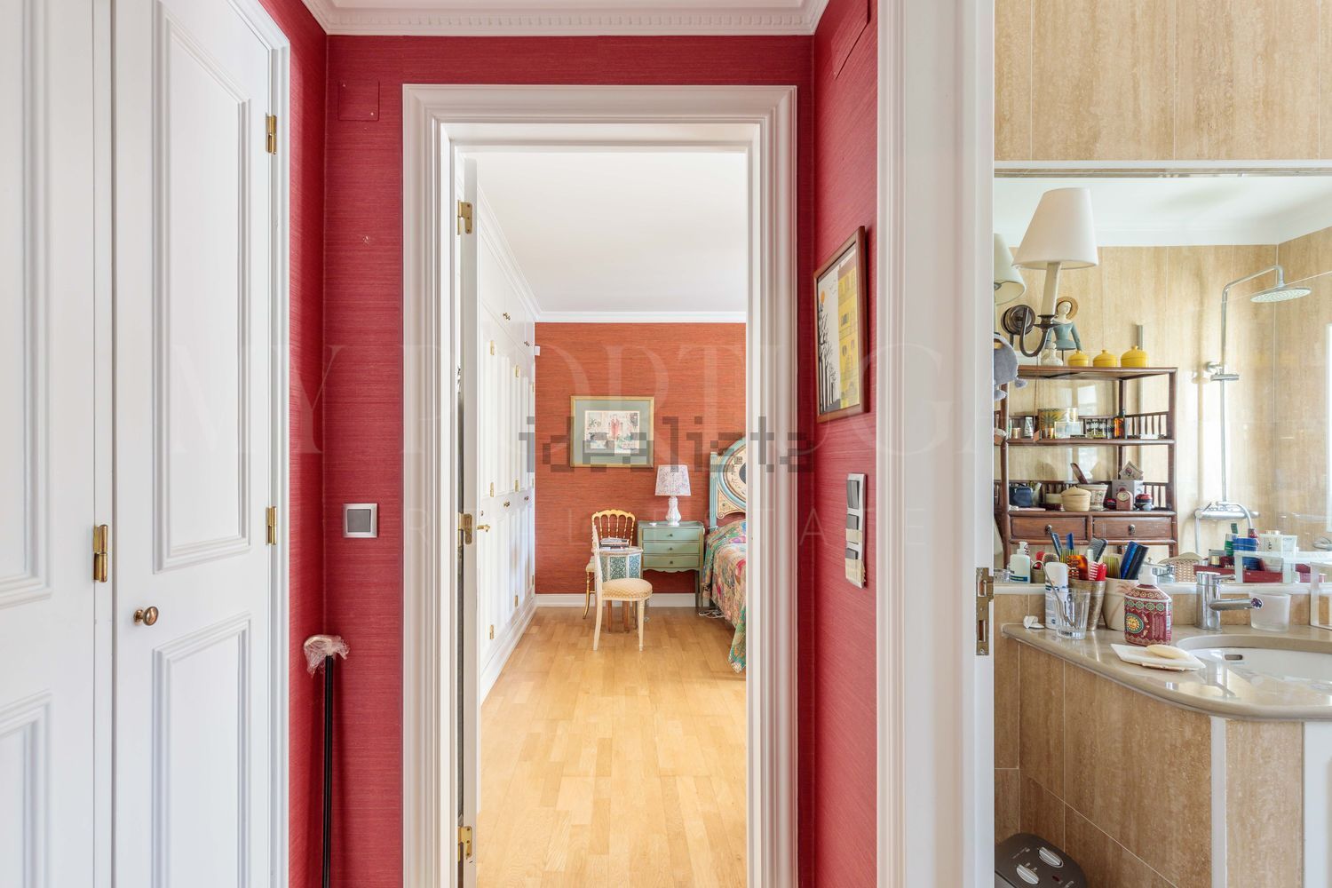 出租公寓 t4在Rua Alentejo - 过道