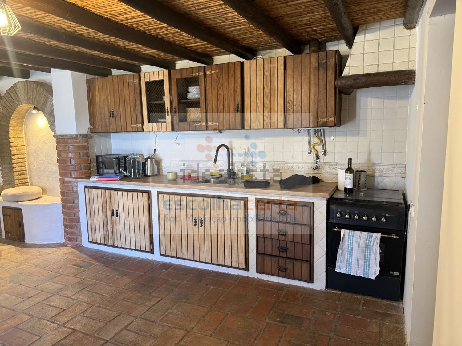 出租小楼房或独栋别墅在Cascalheira - Venda do Alcaide - 厨房