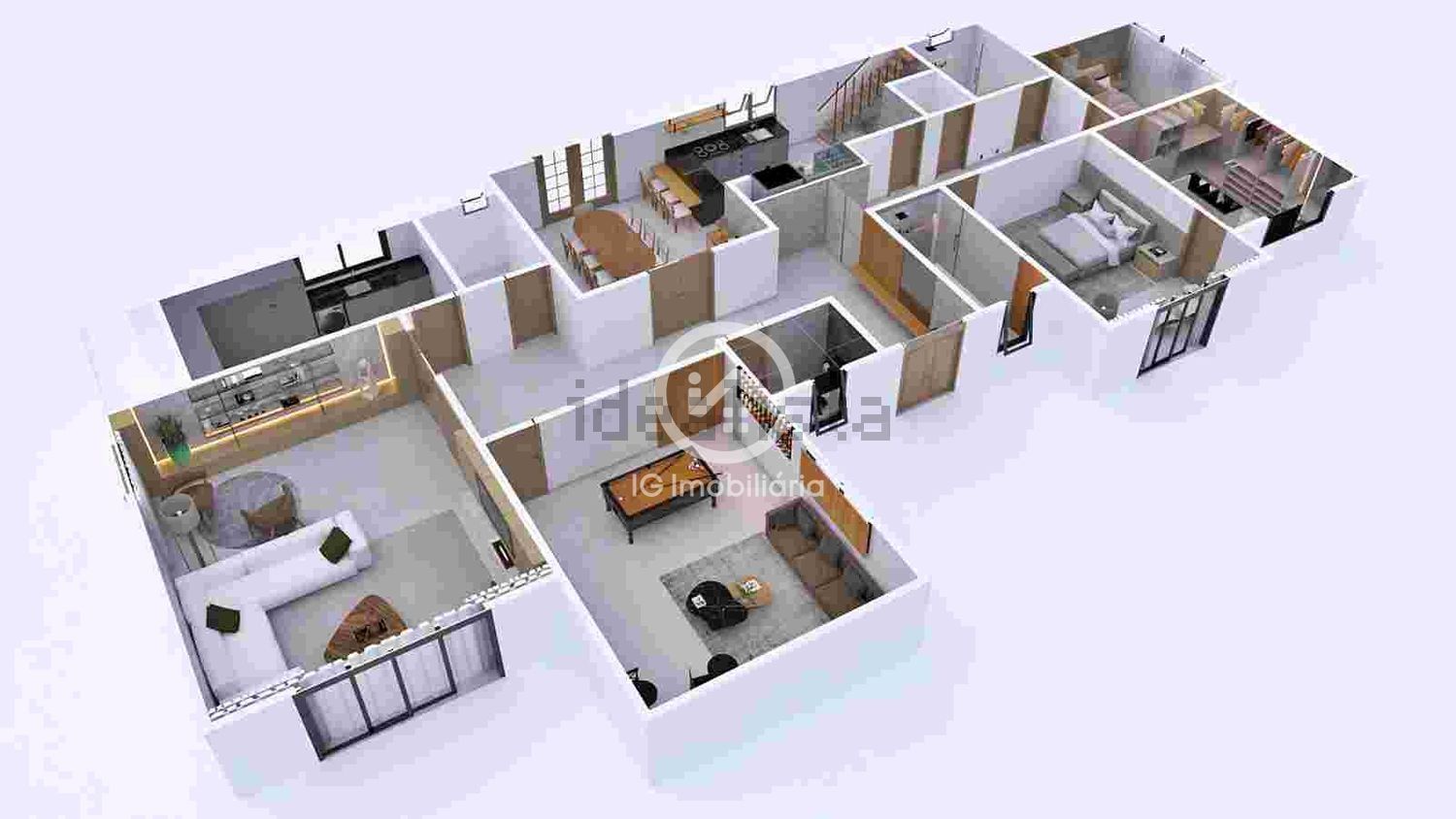 小楼房或独栋别墅出售在Centro - 平面图