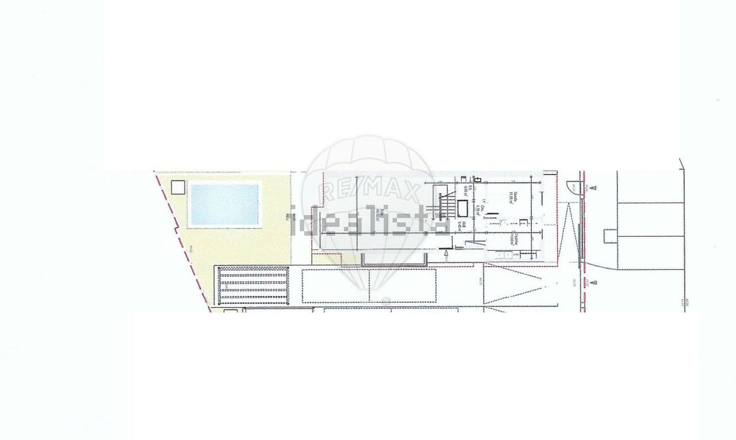 小楼房或独栋别墅出售在Rua Douro - 平面图