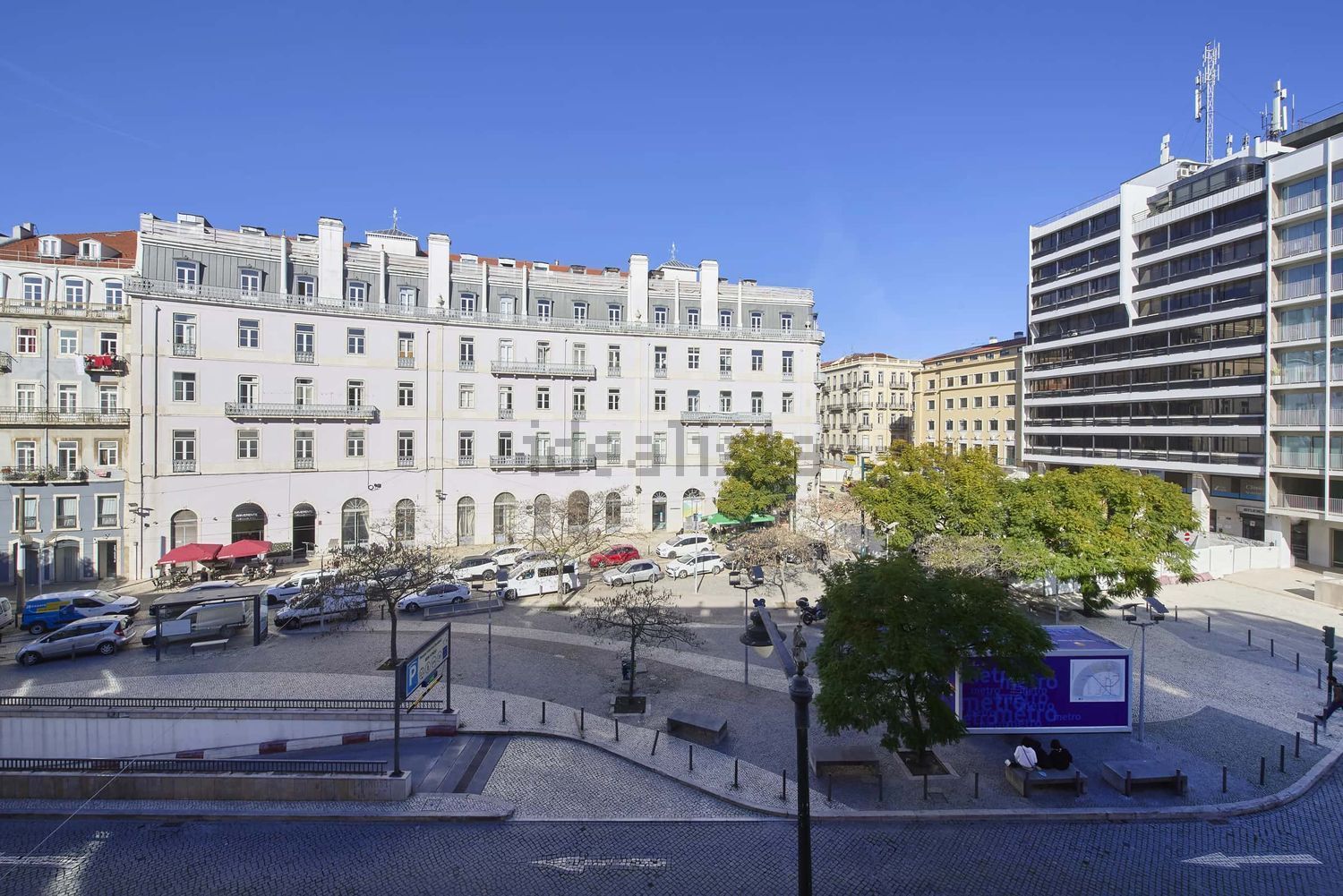 出租房间在Largo Vitorino Damásio, 2 - 视线