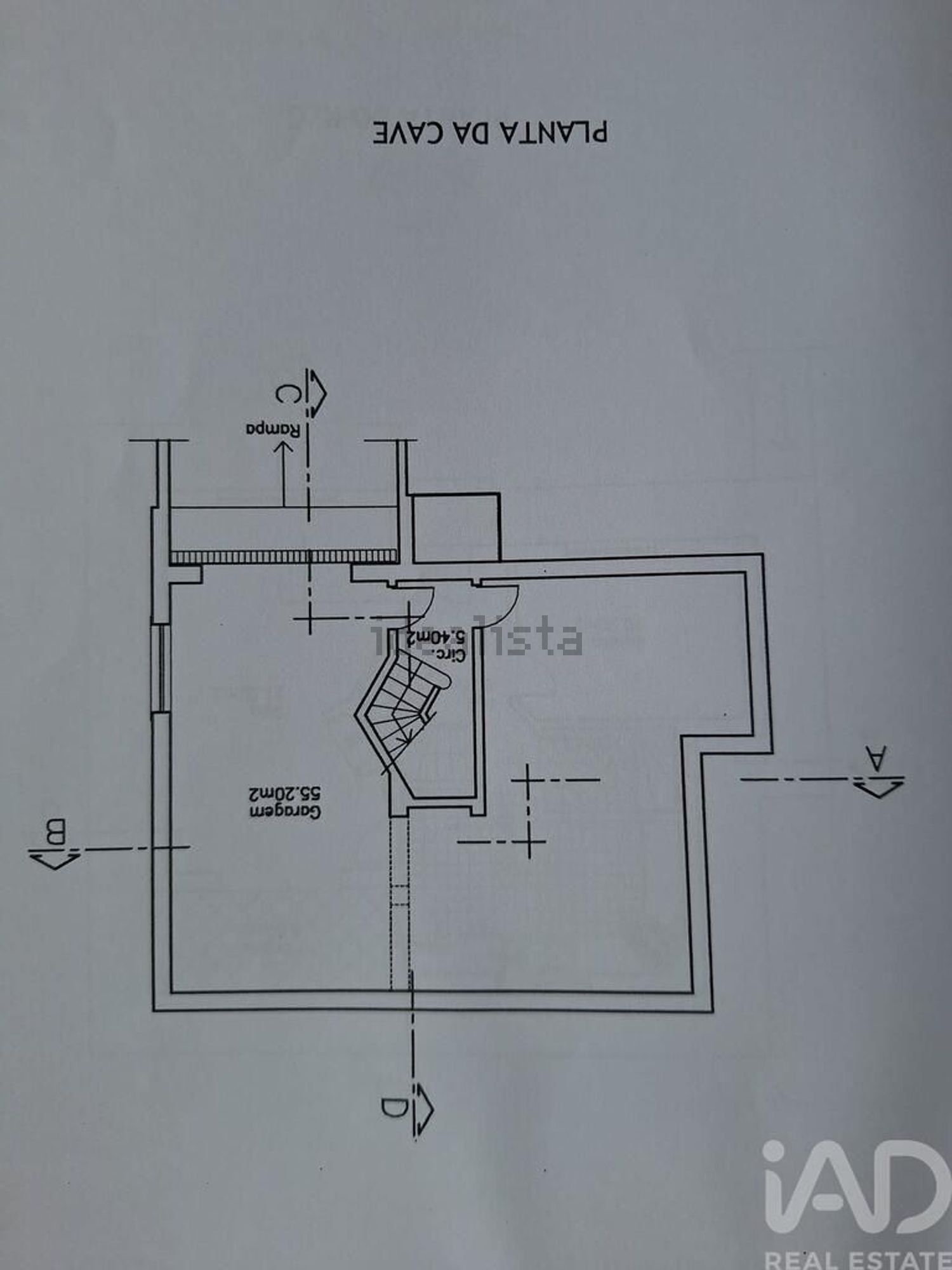 小楼房或独栋别墅出售在Santo Isidoro - 平面图