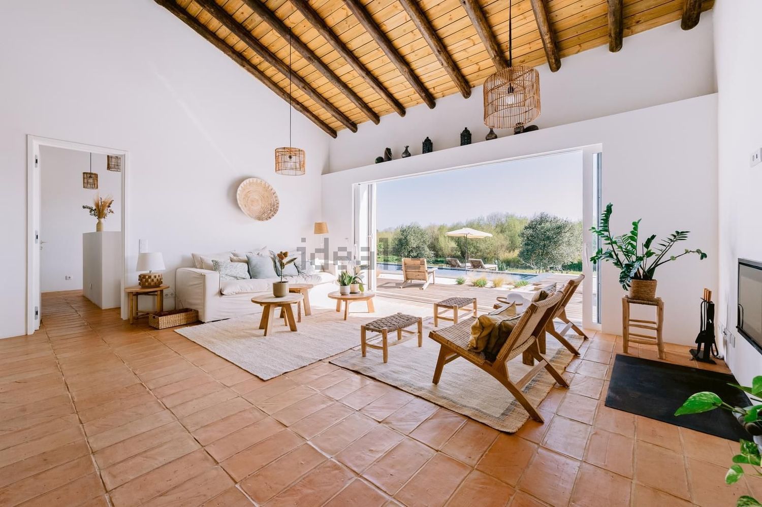 出租小楼房或独栋别墅在Largo do Canal - 阳台