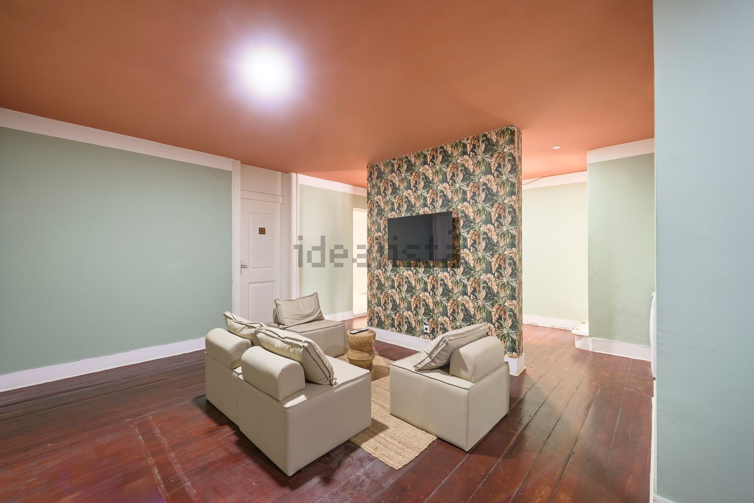 出租房间在Travessa Corpo Santo - 客厅