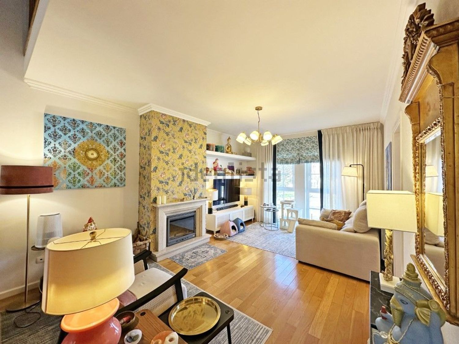 出租复式公寓在Vale de Choupos - Choilo - Galeotas - 客厅