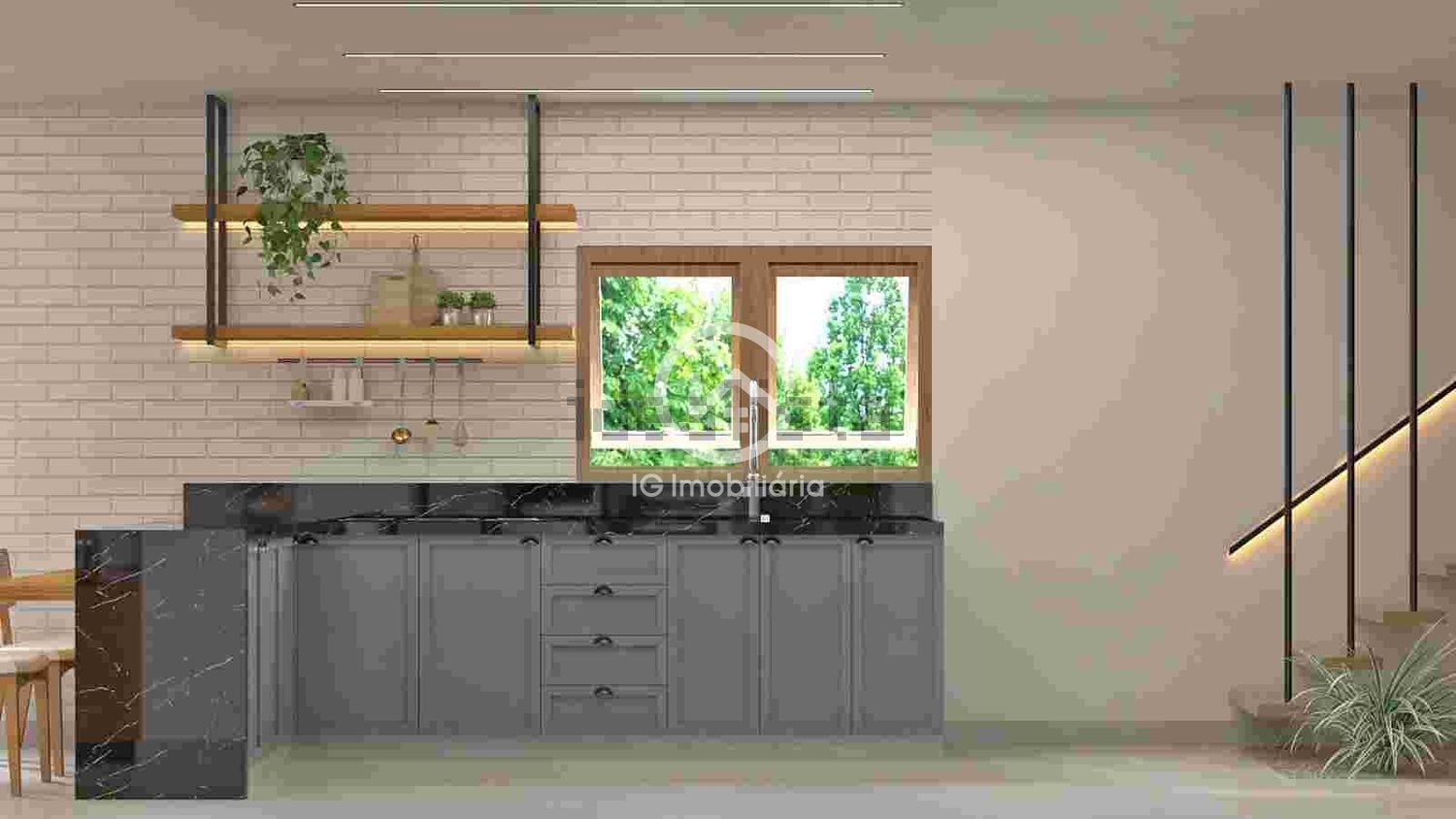 小楼房或独栋别墅出售在Centro - 平面图