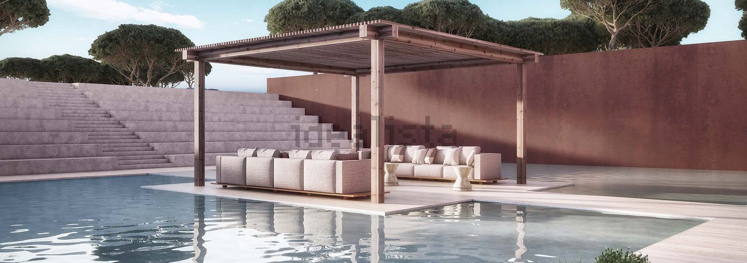 小楼房或独栋别墅出售N261-1 - 游泳池