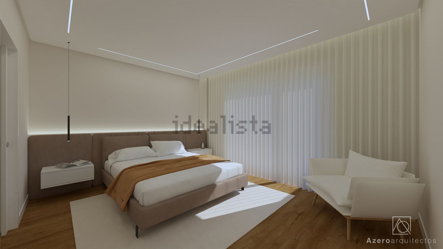 双拼别墅出售在Atalaia e Alto Estanqueiro - Jardia - 卧室