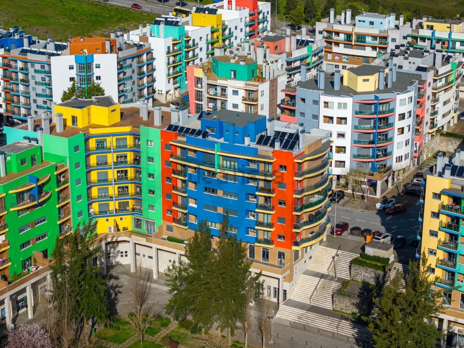 出租公寓 t2在Avenida Amália Rodrigues, 11 - 视线