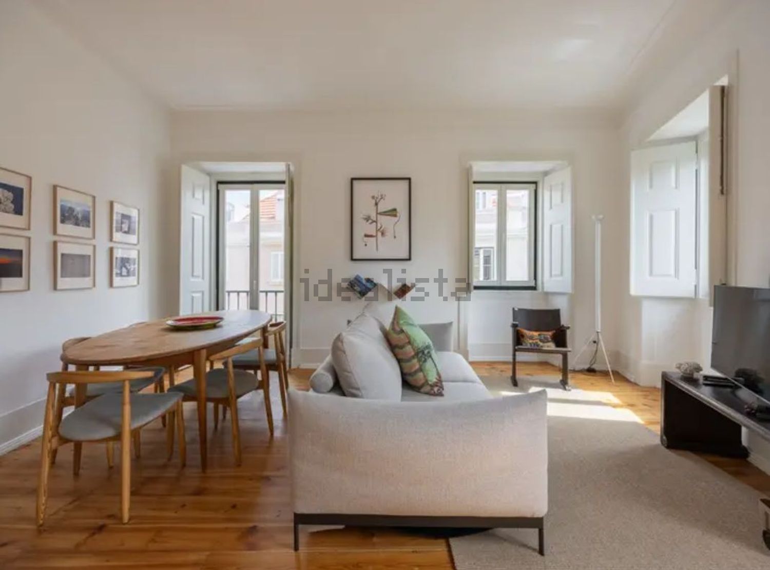 出租公寓 t4在Largo Fornos, 3 - 客厅