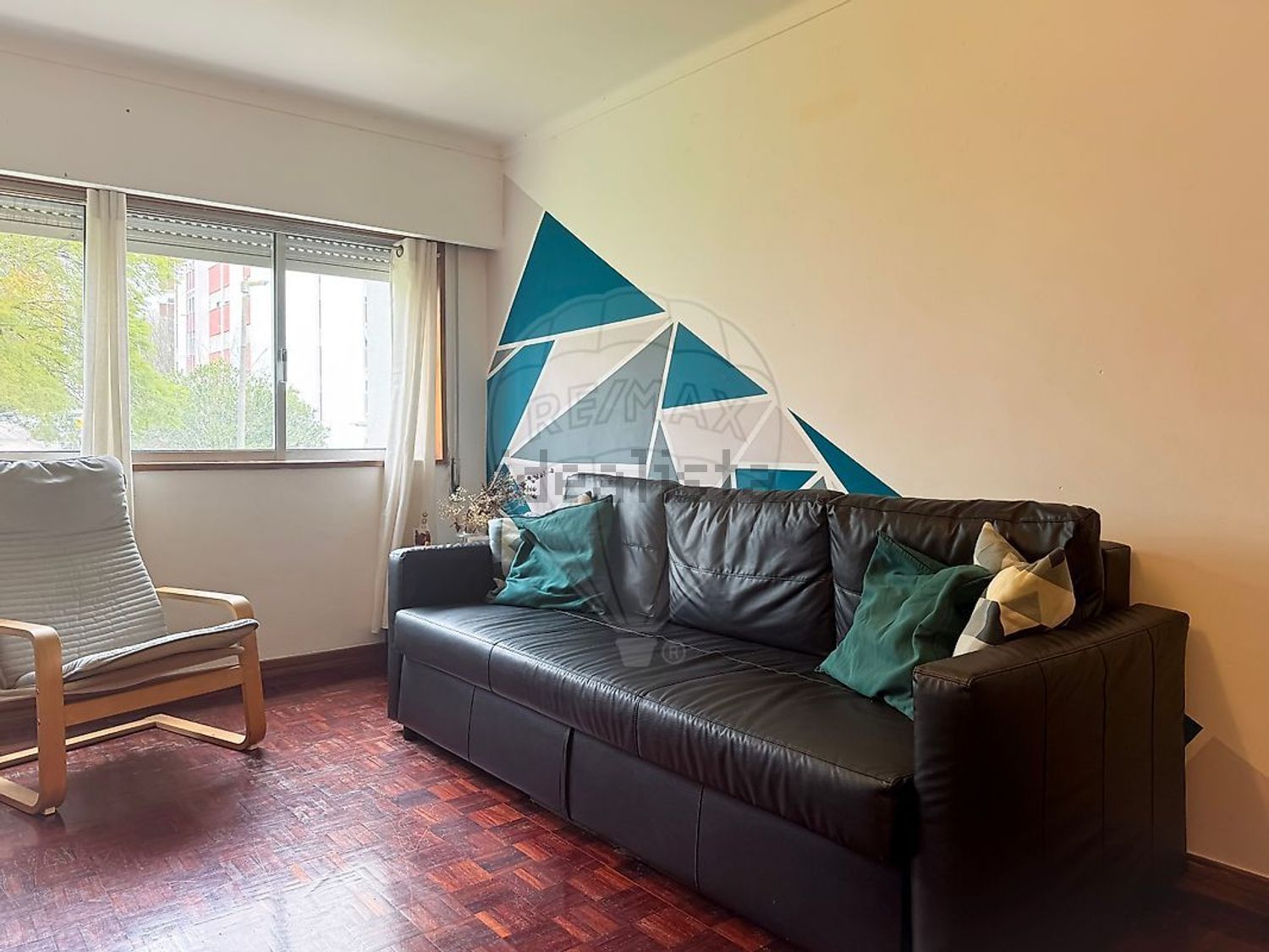 出租公寓 t2在Rua Ary dos Santos - 客厅