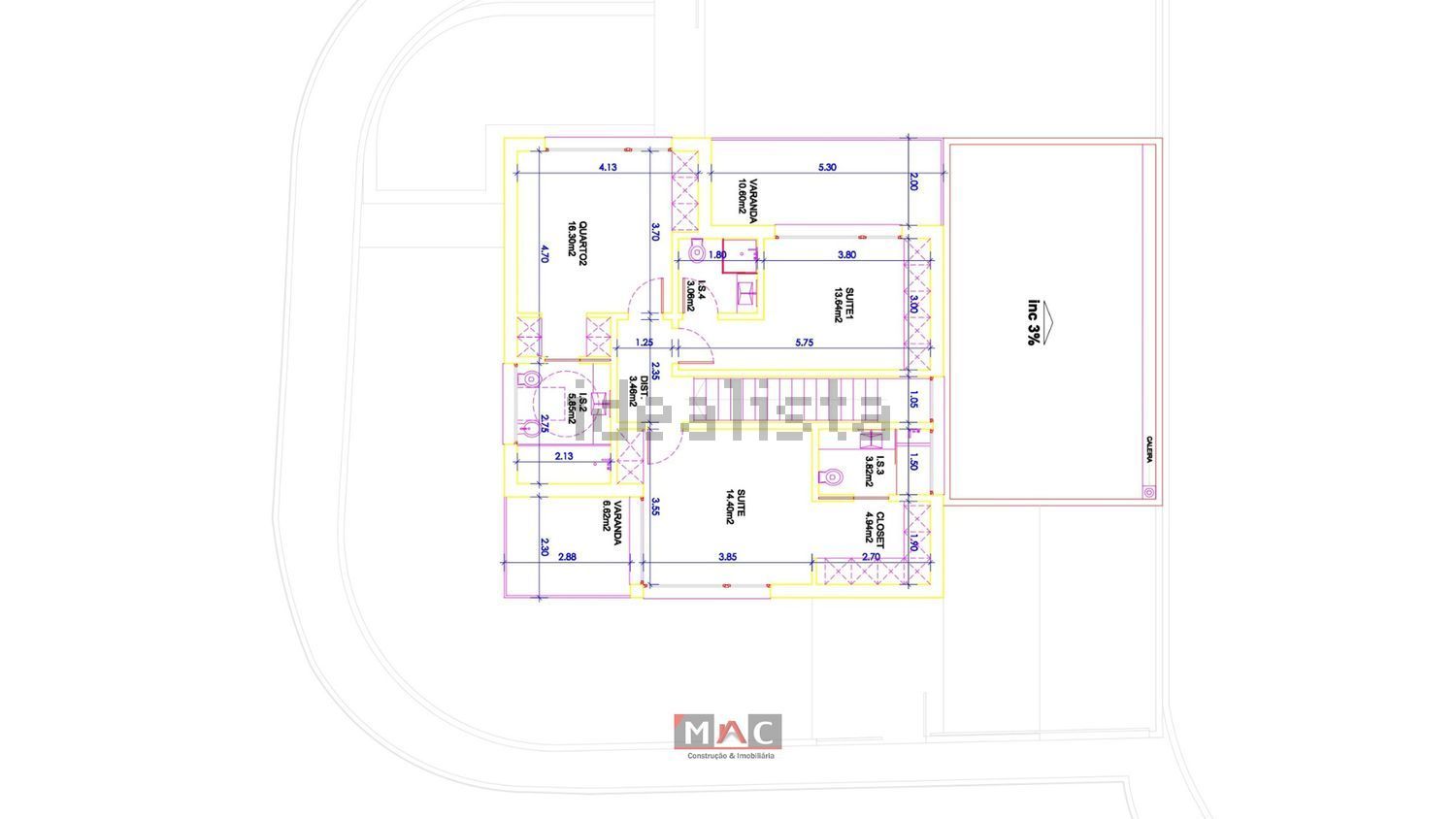 小楼房或独栋别墅出售在Brejos de Azeitão - 平面图