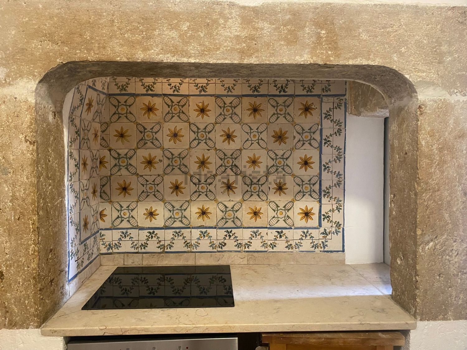 出租房间在Rua da Assunção, 8 - 厨房