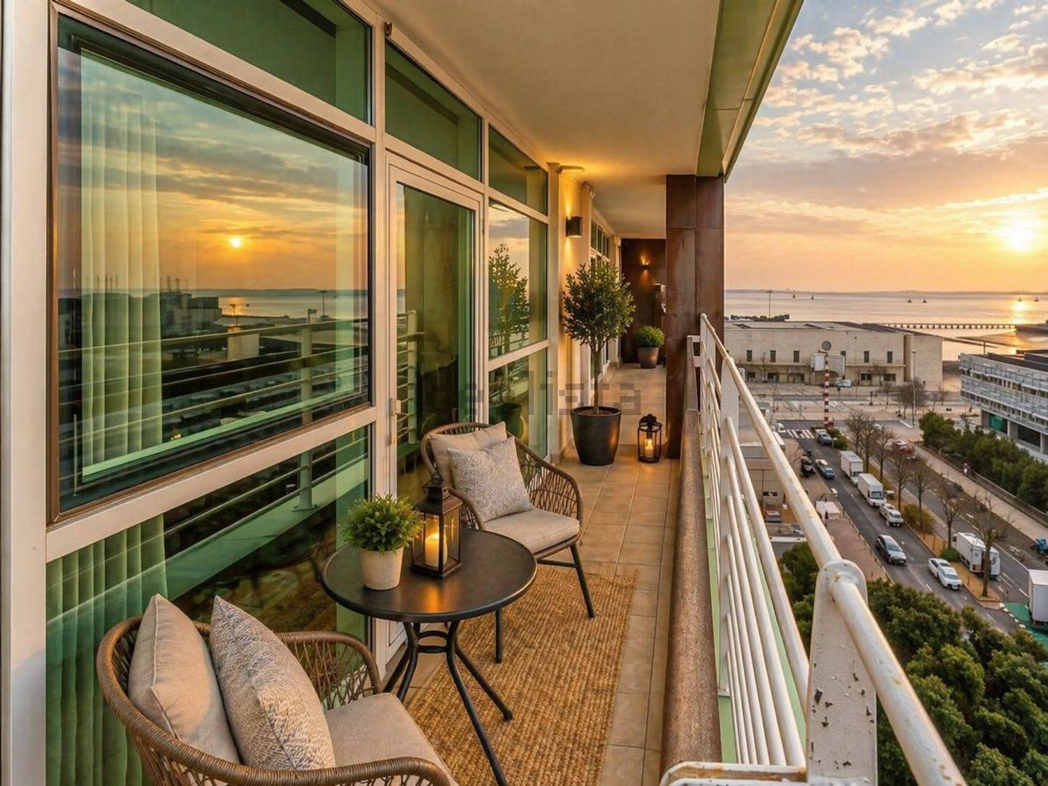 公寓 t2出售在Avenida do Pacífico - 露台