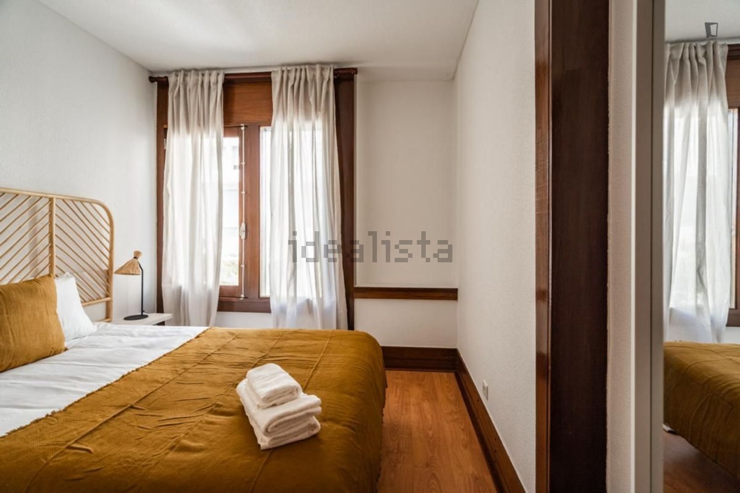 出租公寓 t2在Rua da Azinheira - 卧室