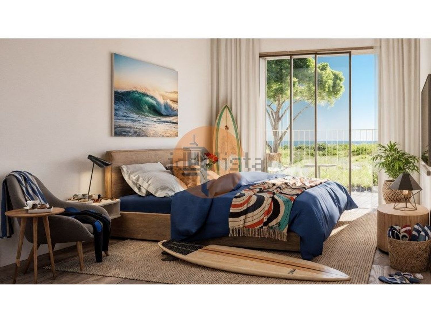 小楼房或独栋别墅出售在Caparica e Trafaria - 卧室