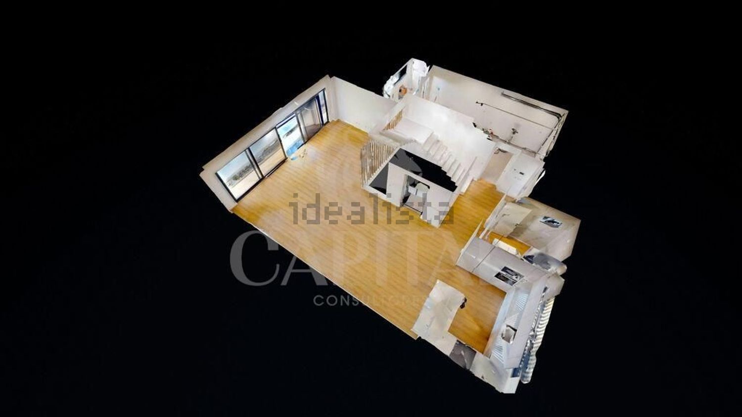 小楼房或独栋别墅出售在Rua da Calheta - 平面图