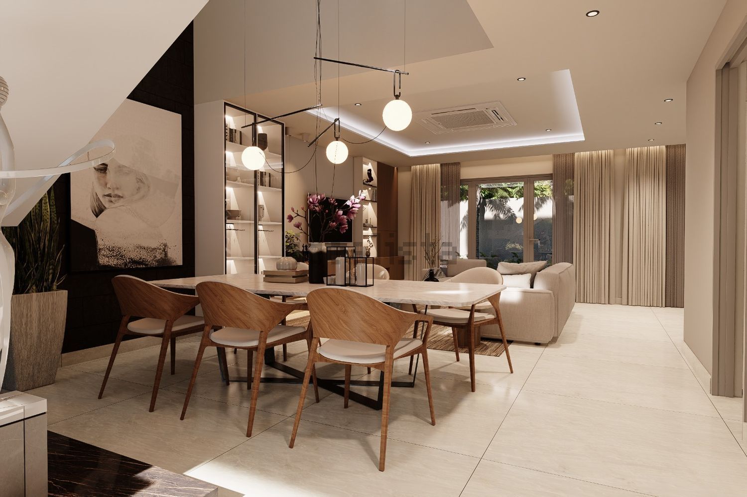 小楼房或独栋别墅出售在Marisol - Valadares - Quinta da Queimada - 客厅