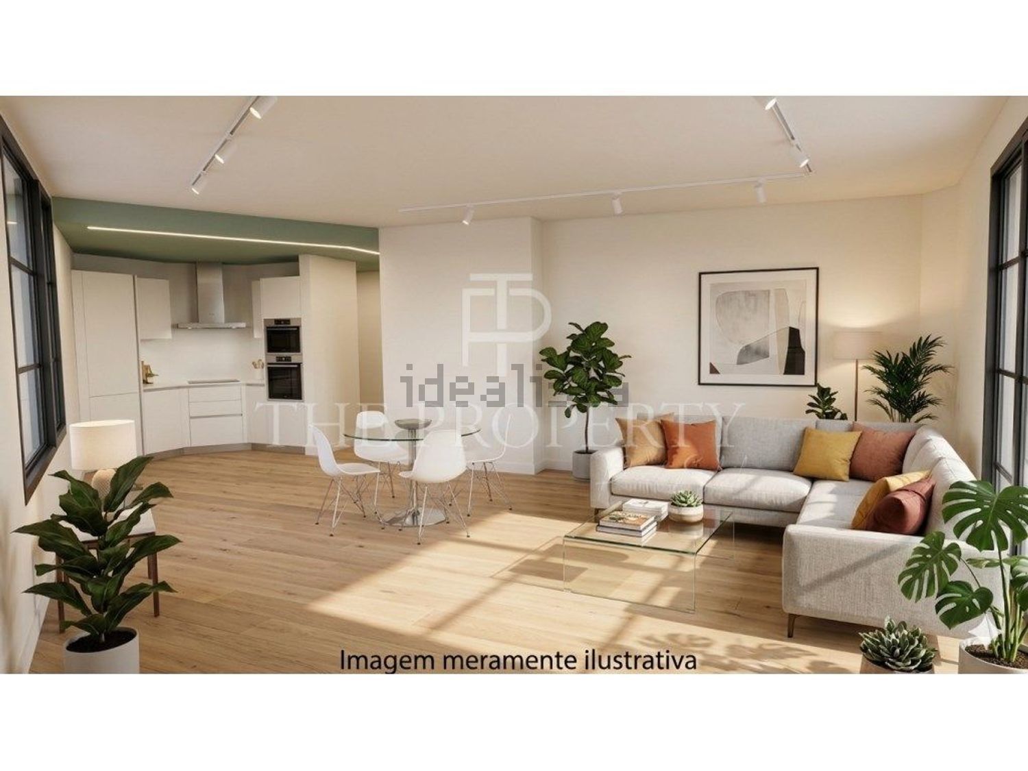 公寓 t1出售在Rua Luís Monteiro - 客厅