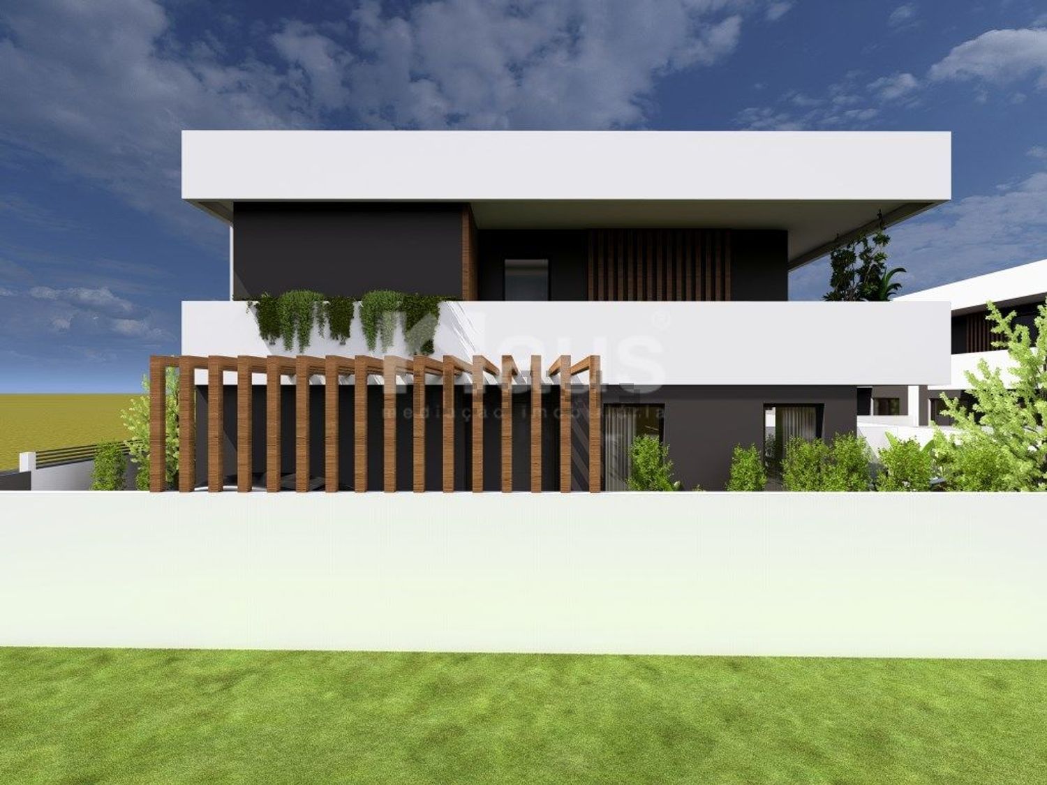 双拼别墅出售在Rua da Igreja - 外立面