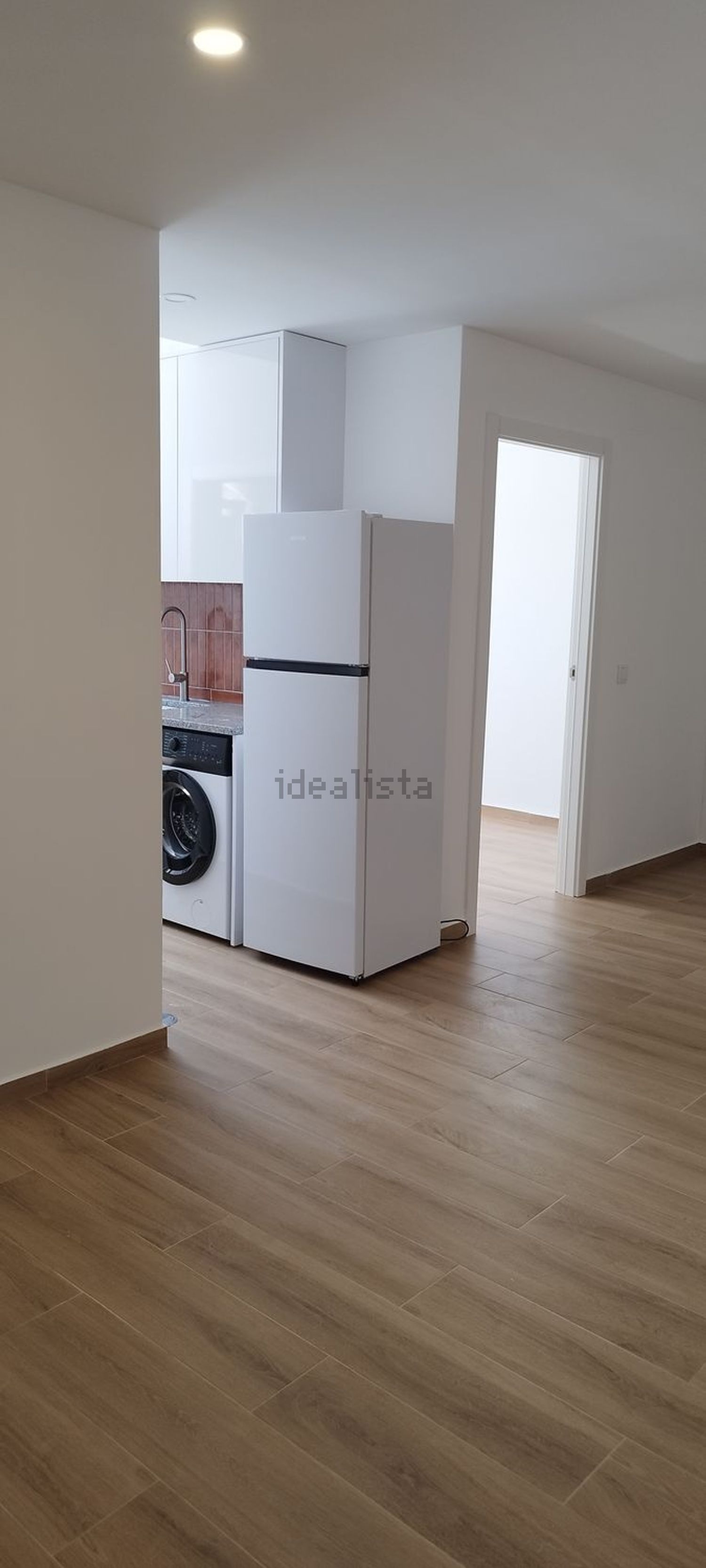 出租公寓 t1在Rua de Bijagós, 16 - 厨房