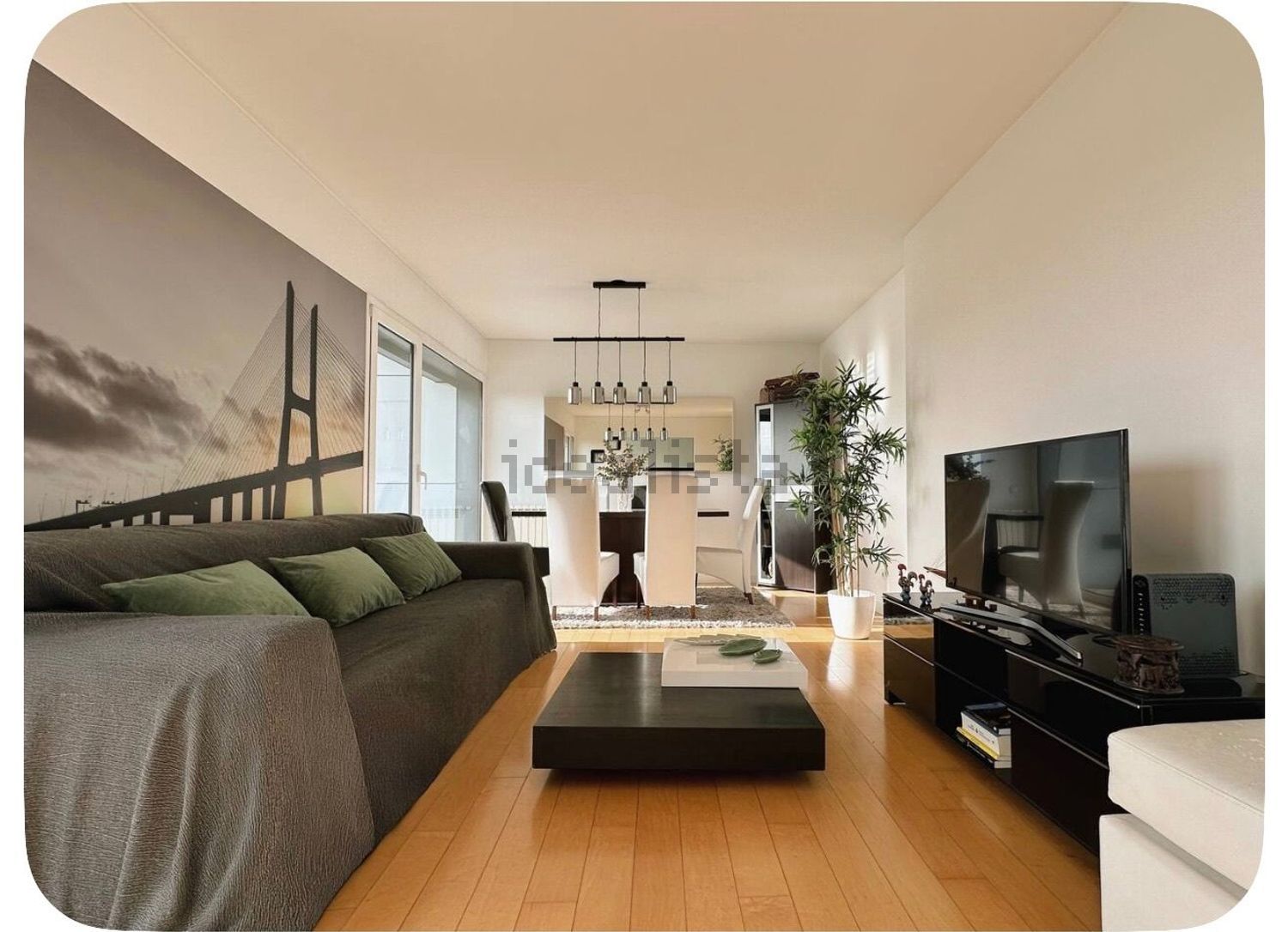 出租小楼房或独栋别墅在Rua do Volga, 1 - 客厅