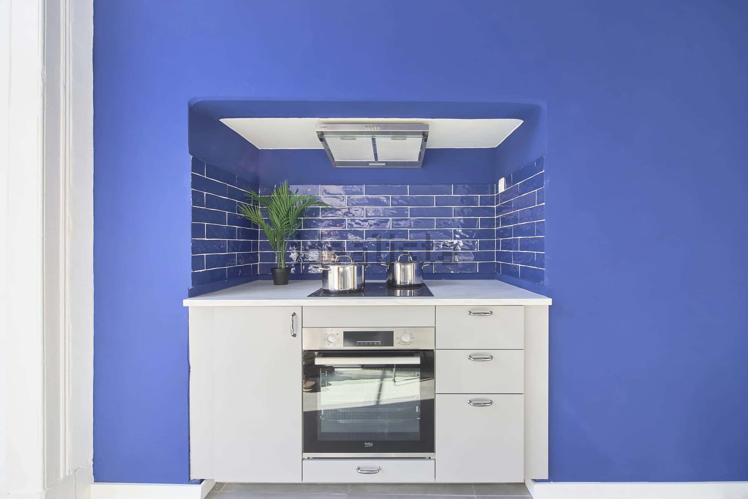 出租房间在Largo Vitorino Damásio, 2 - 厨房