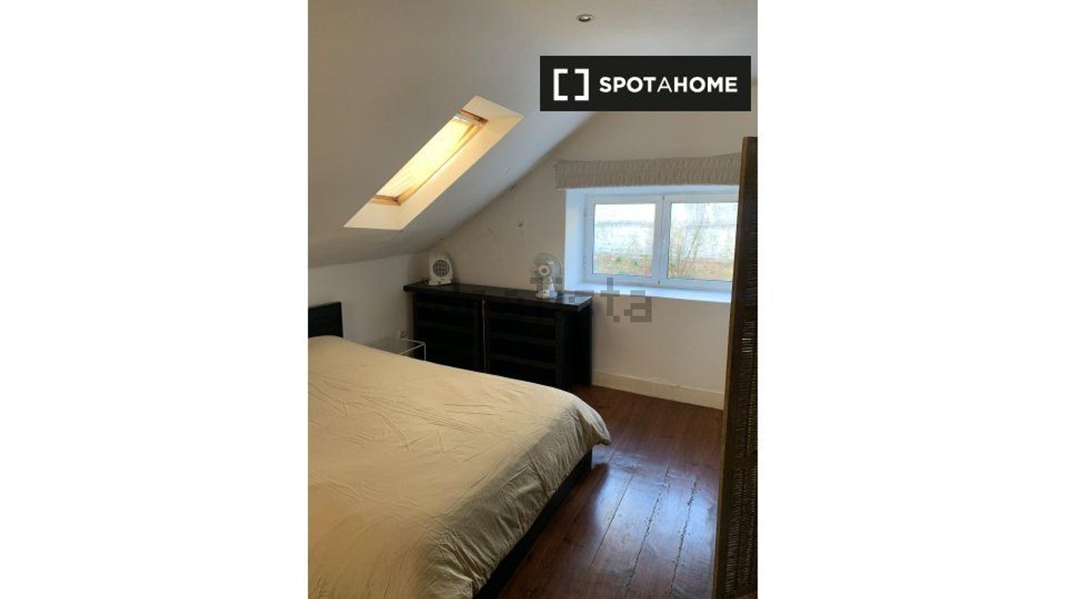 出租公寓 t1在Rua do Olival - 卧室