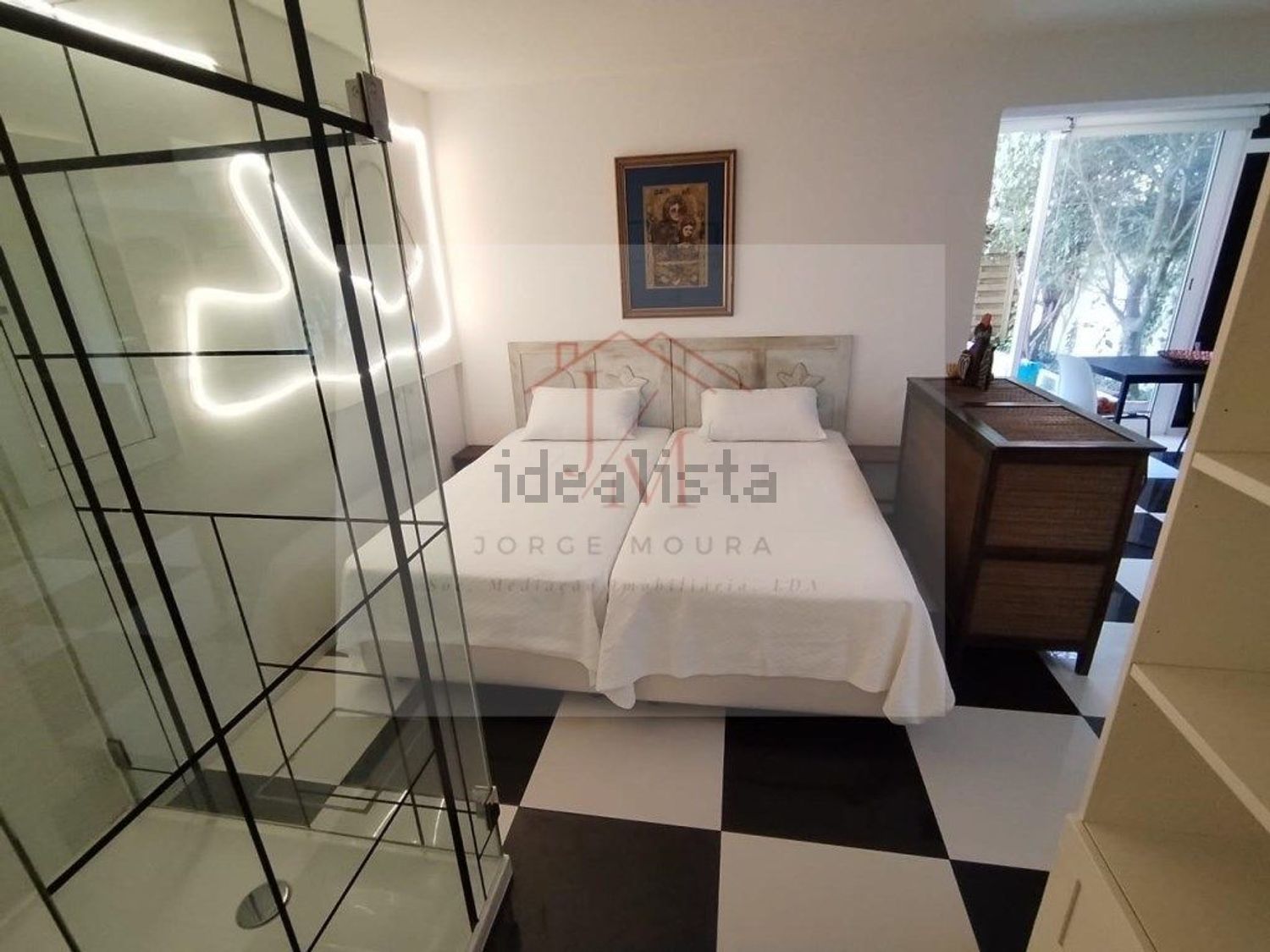 出租t0（单人公寓）在Tires - 卧室