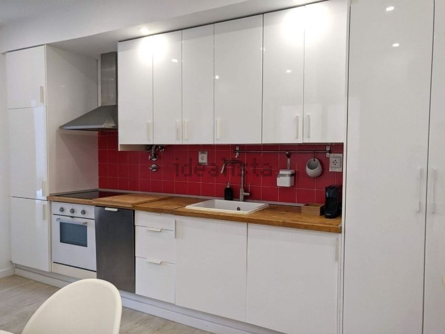 出租公寓 t1Calçada Necessidades, 66 - 厨房